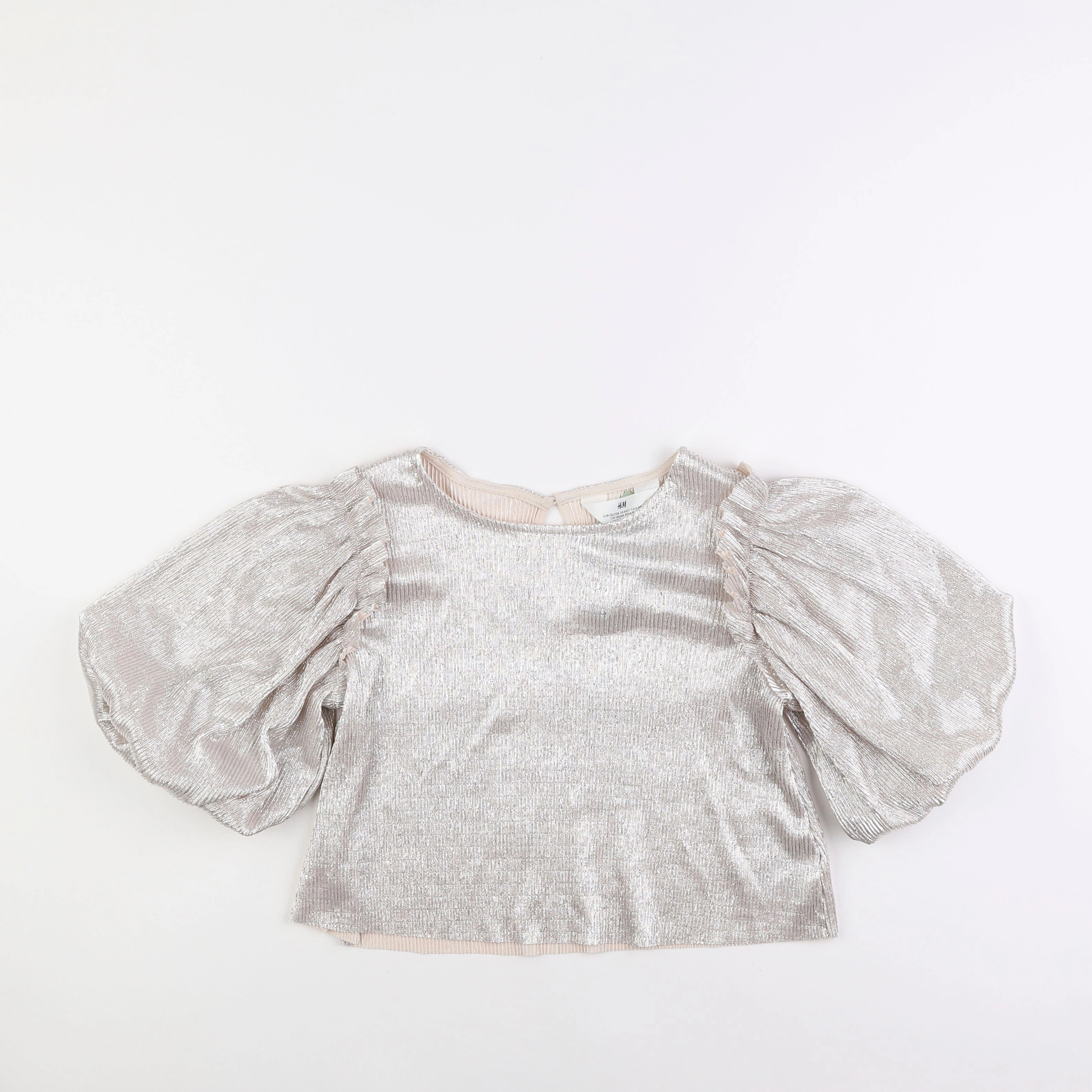 H&M - tee-shirt or - 6/8 ans