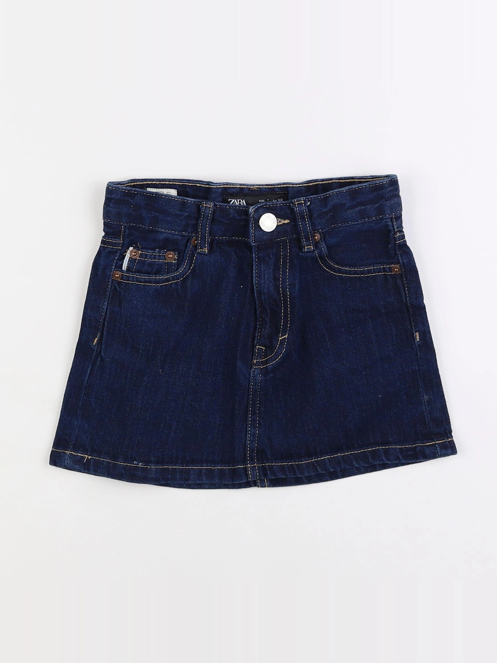 Zara - jupe bleu - 7 ans