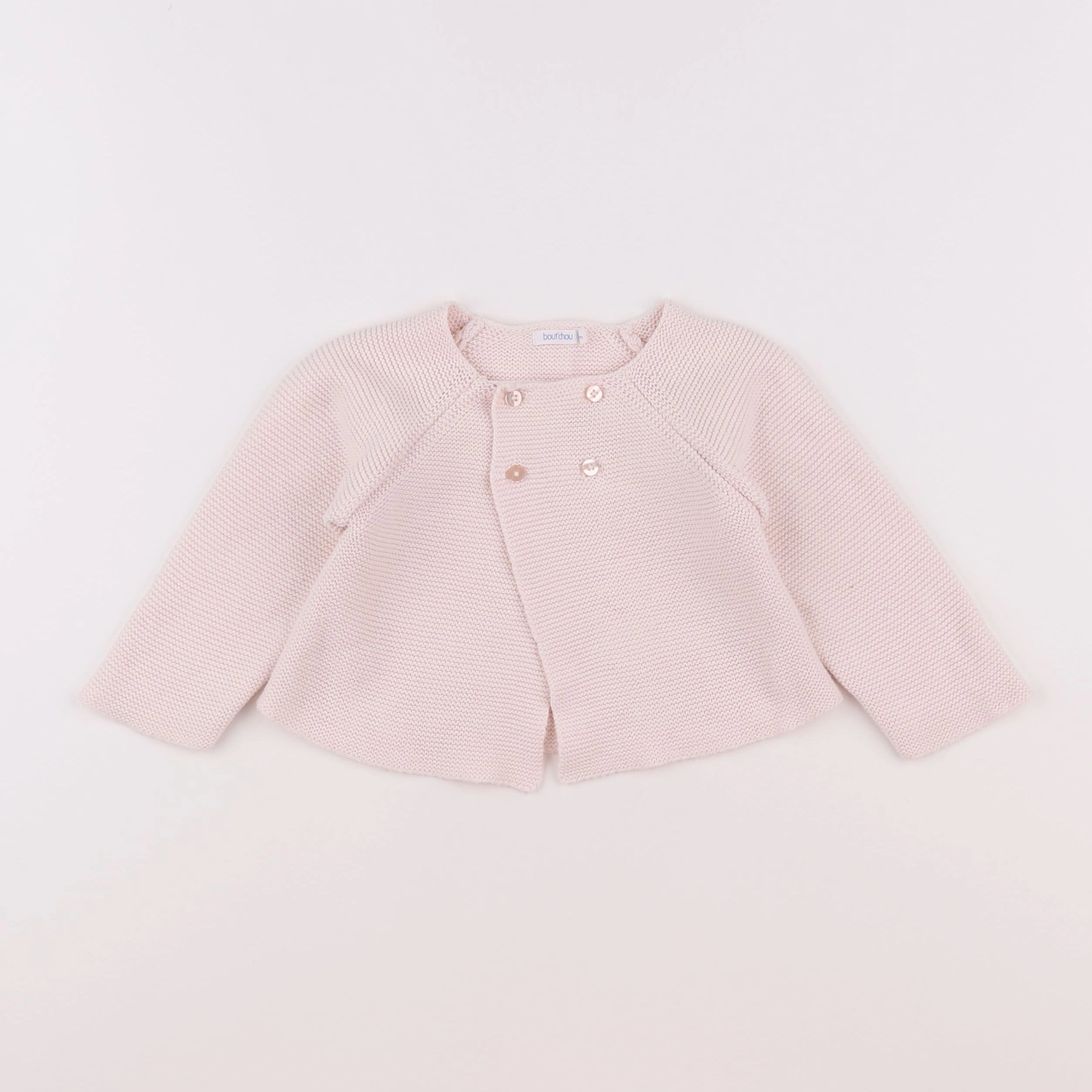 Boutchou - gilet rose - 18 mois