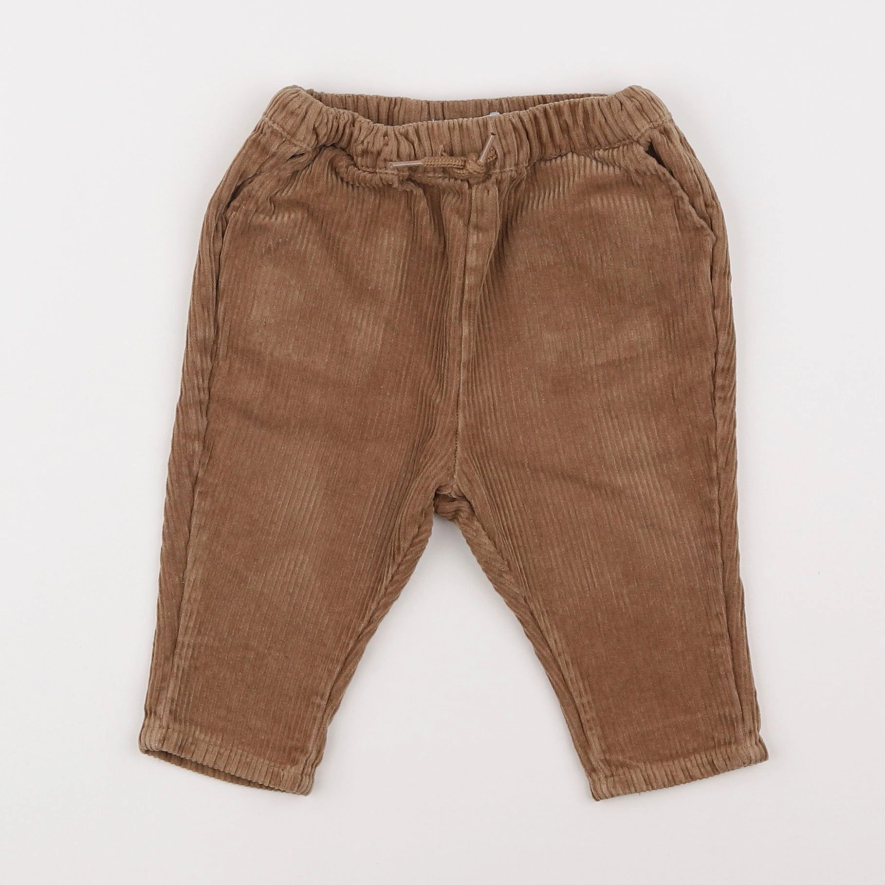 Vertbaudet - pantalon marron - 6 mois