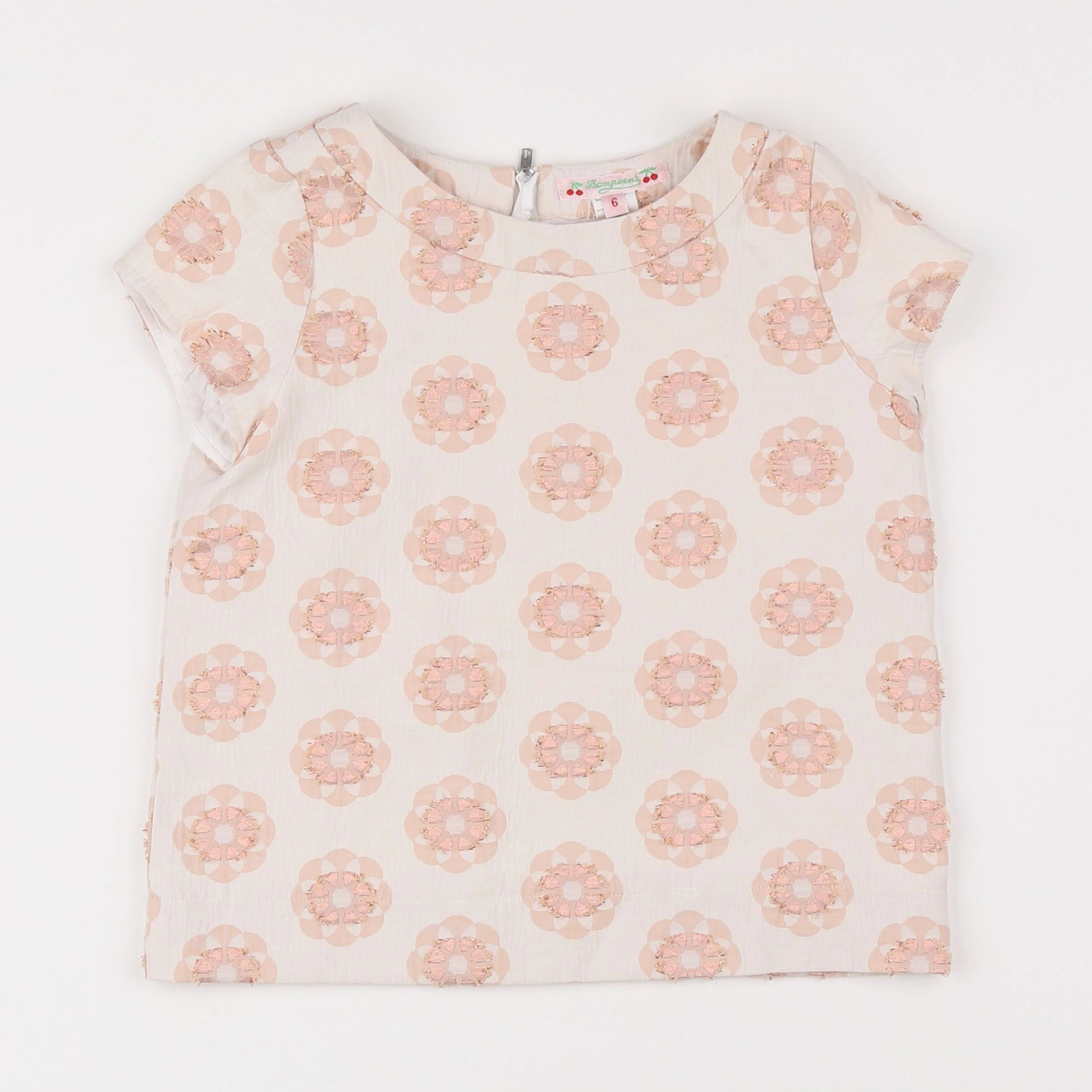 Bonpoint - blouse beige - 6 ans