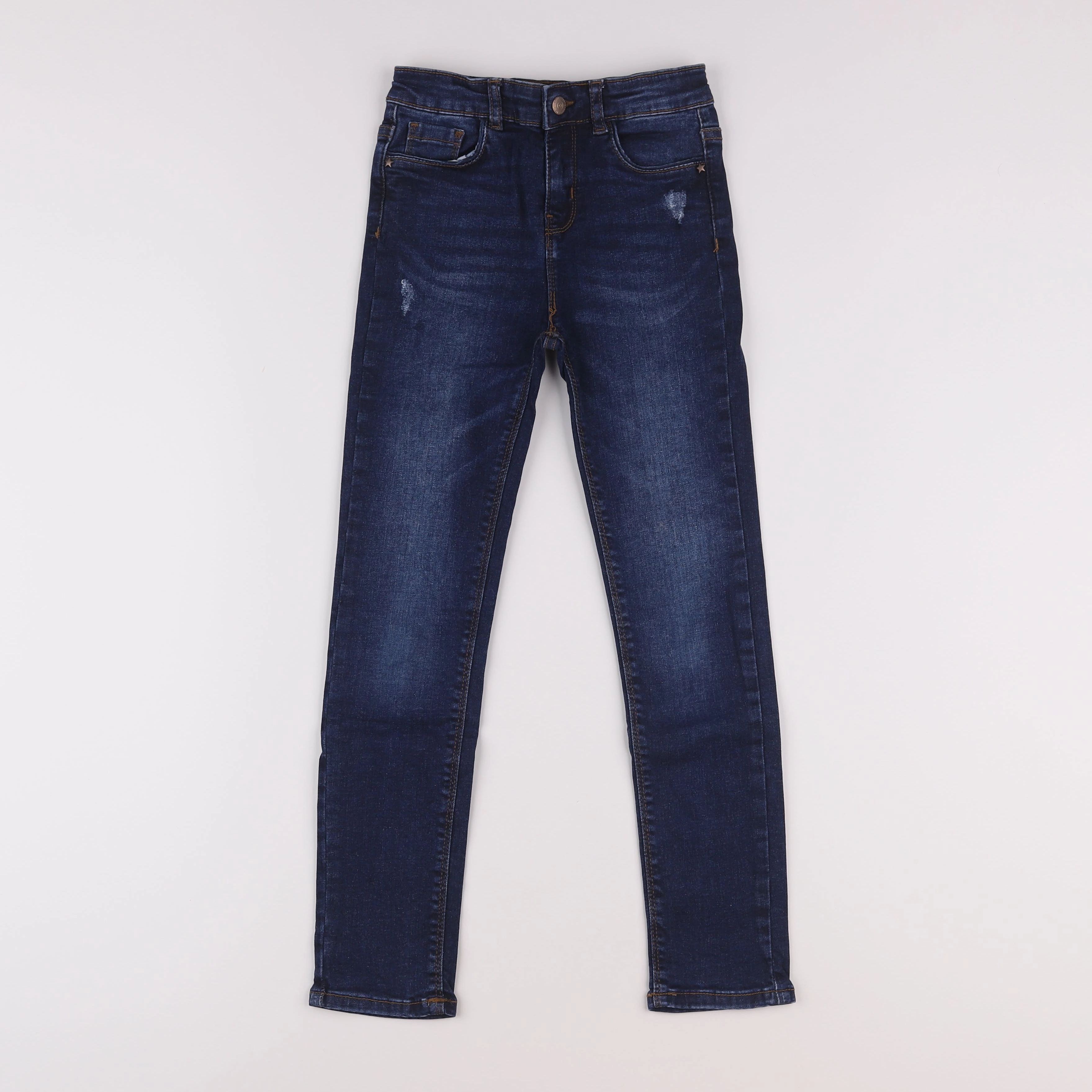 Vertbaudet - jegging bleu - 9 ans