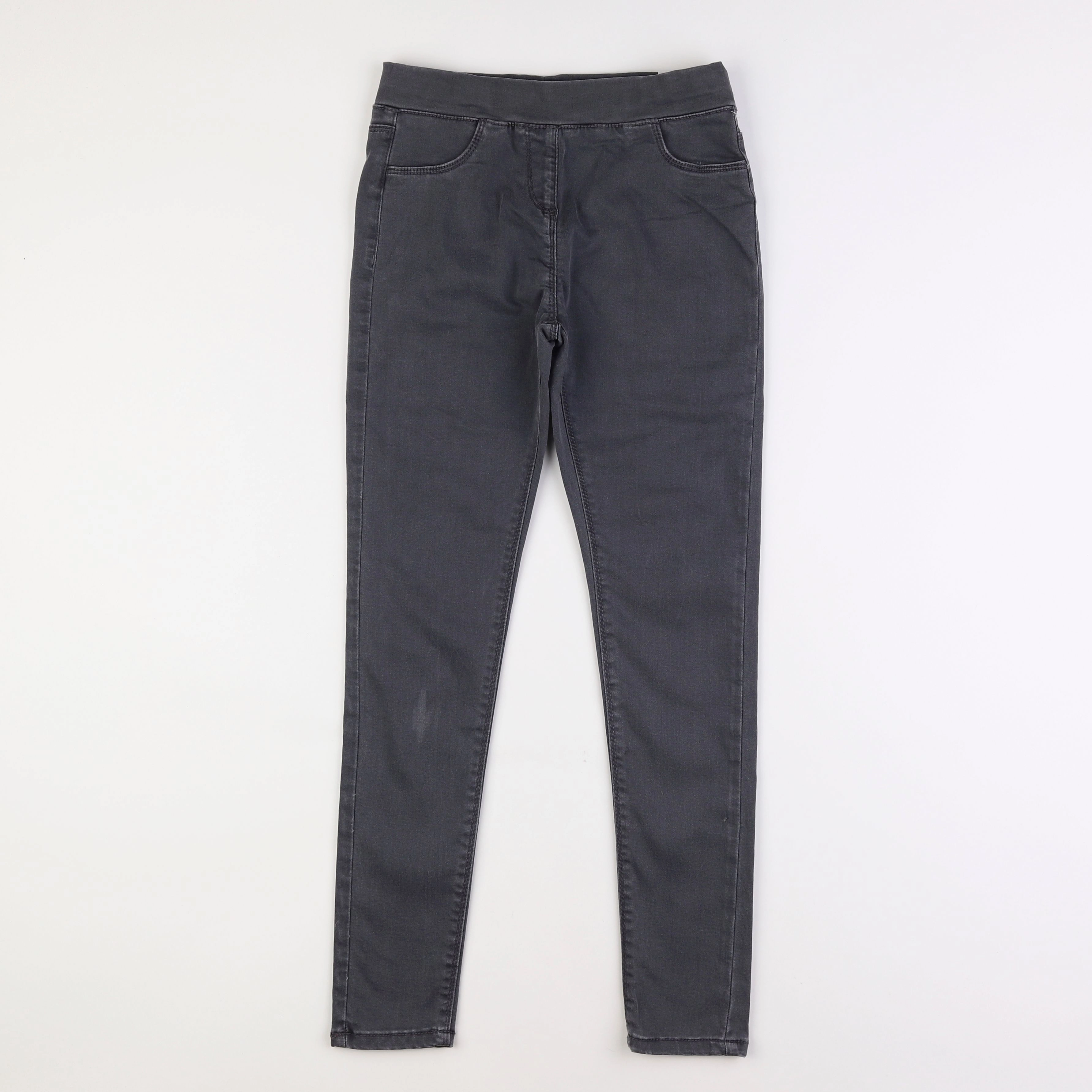 Vertbaudet - jegging gris - 12 ans