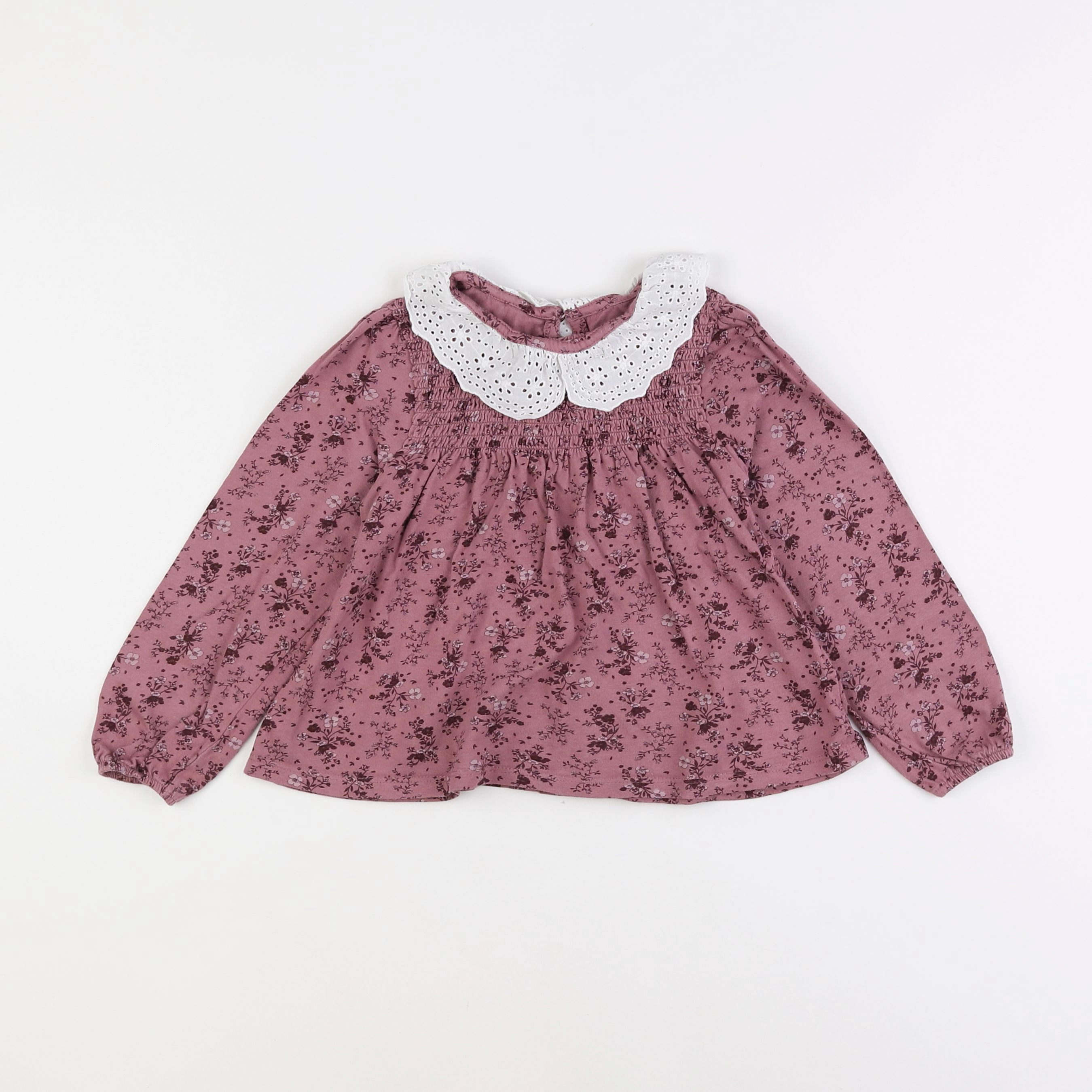 Vertbaudet - blouse rose - 6 ans