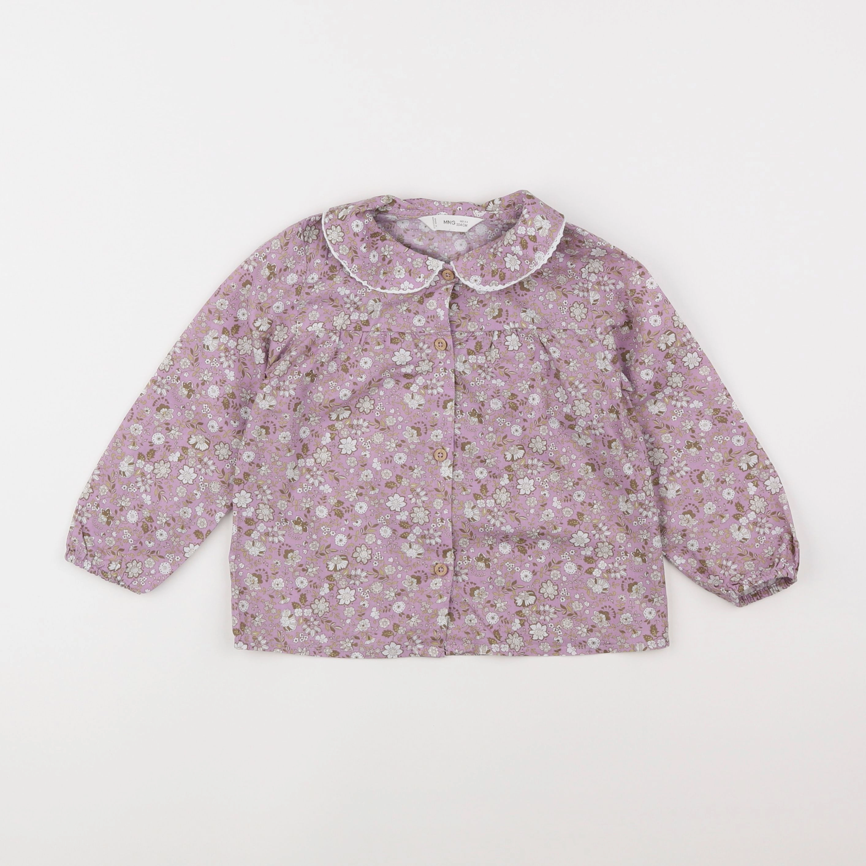 Mango - blouse rose - 3/4 ans