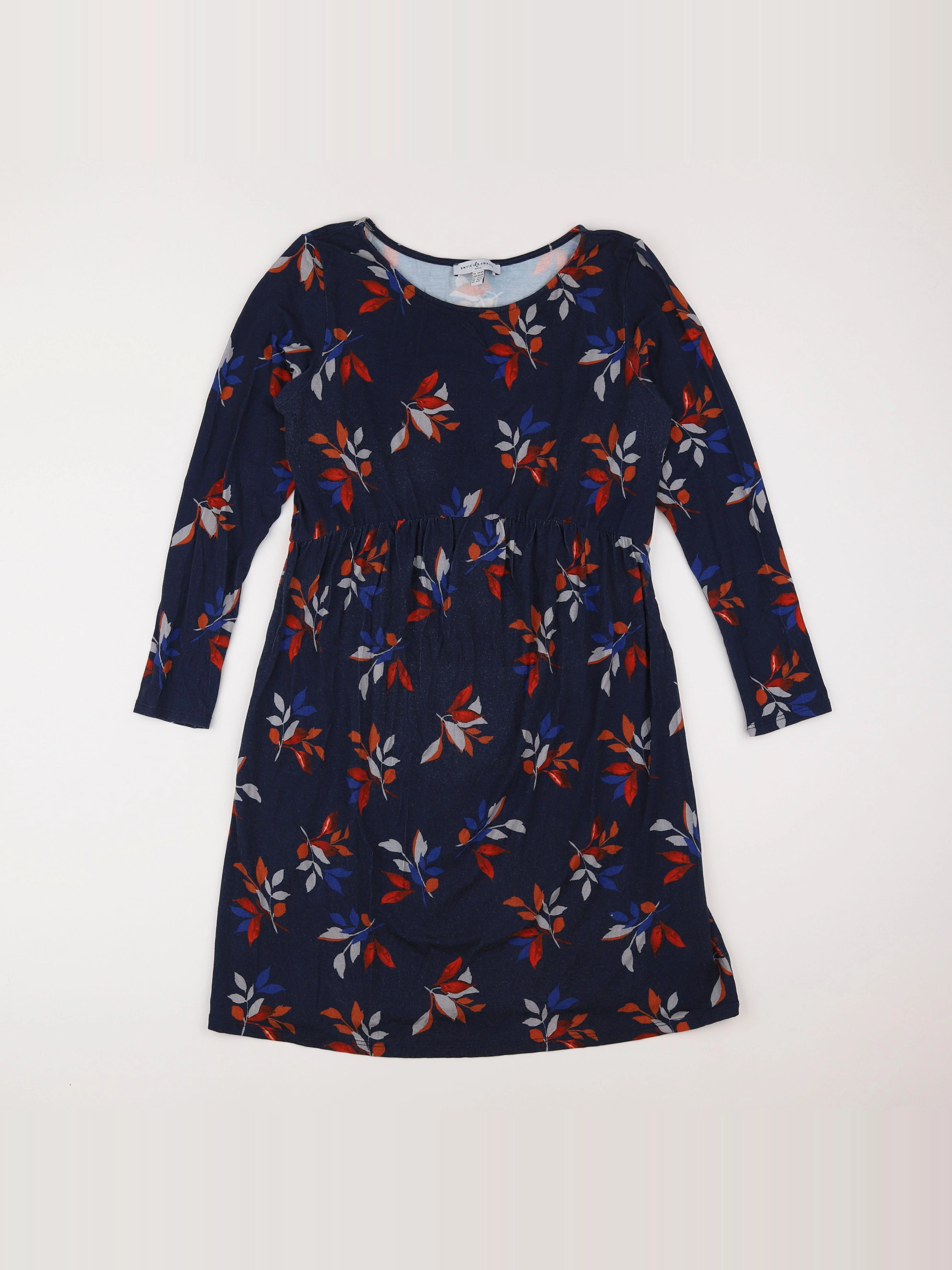 Envie de fraise - robe grossesse bleu - 38 à 40
