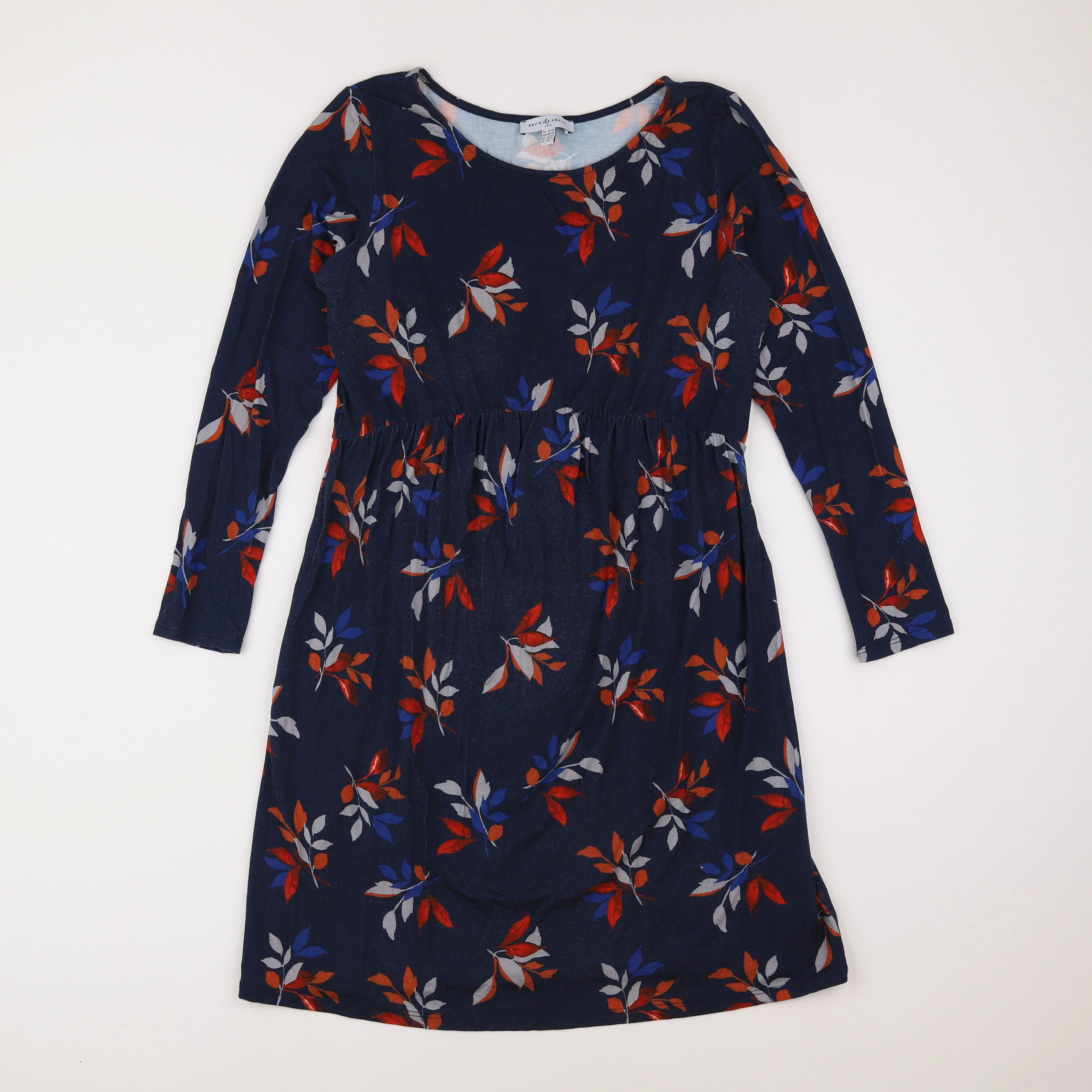 Envie de fraise - robe grossesse bleu - 38 à 40