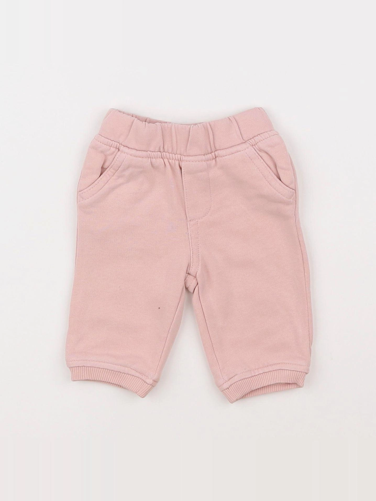 Vertbaudet - jogging rose - 1 mois