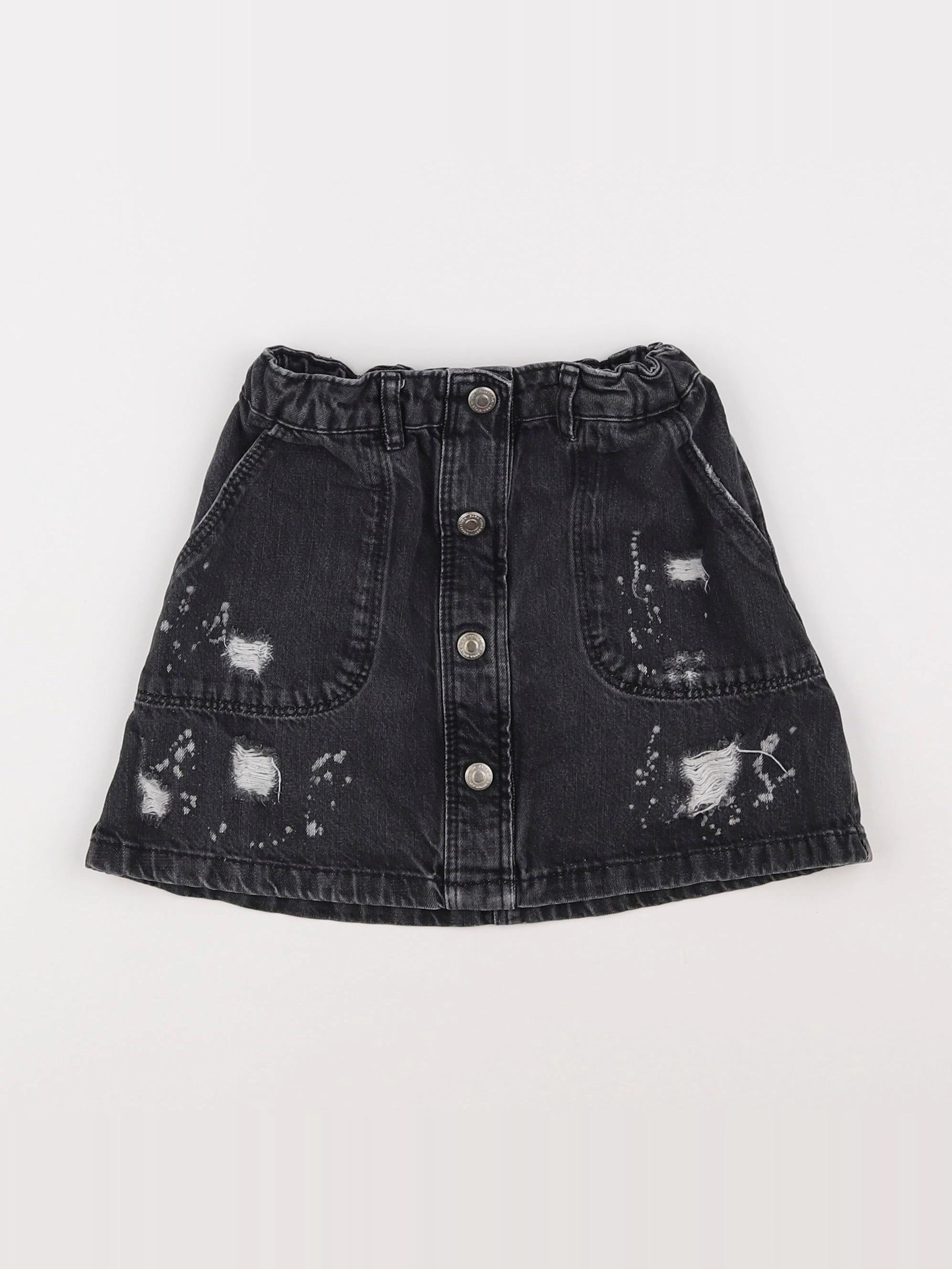 Zara - jupe noir - 7 ans