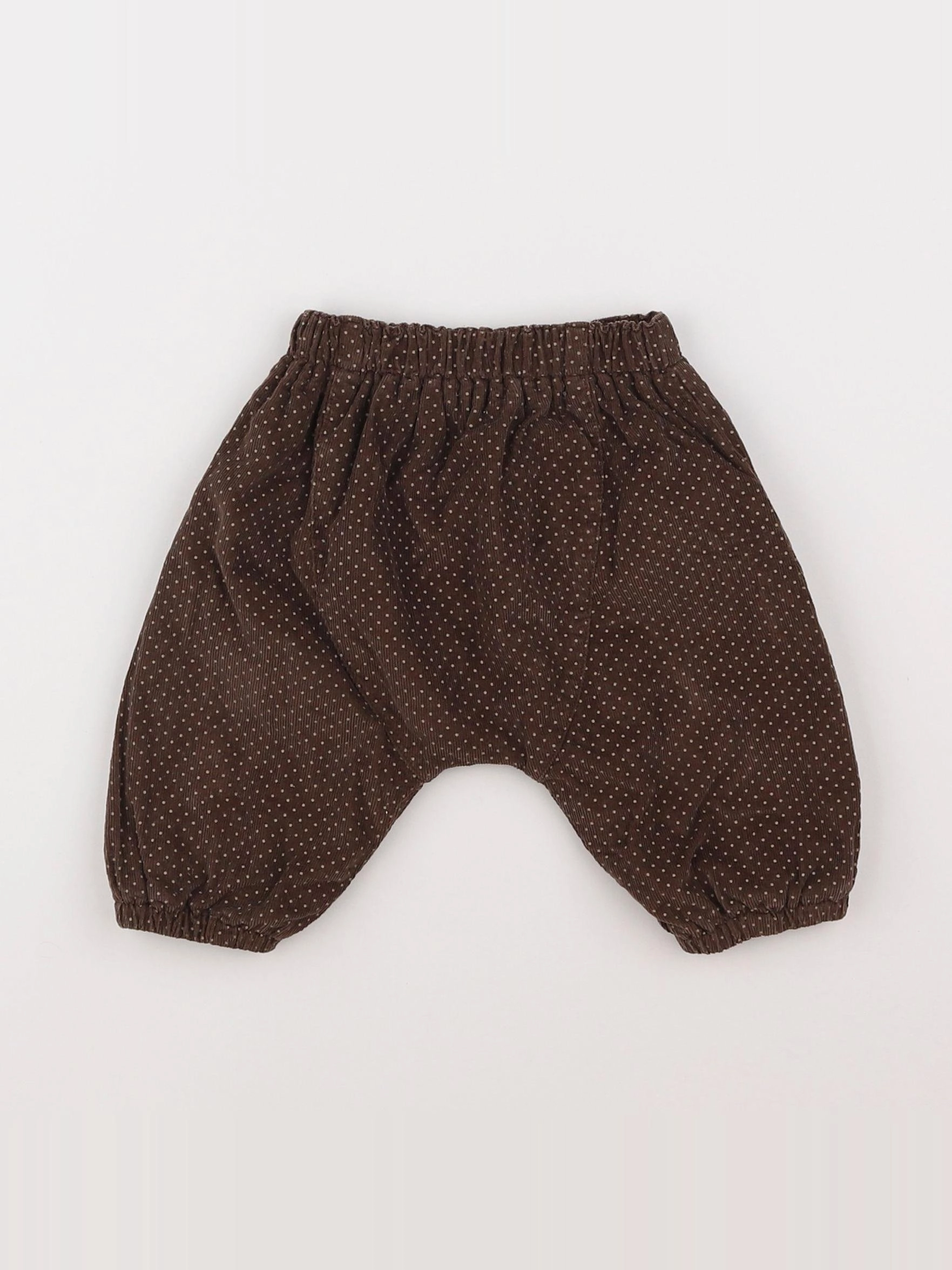 Boutchou - sarouel marron - 3 mois