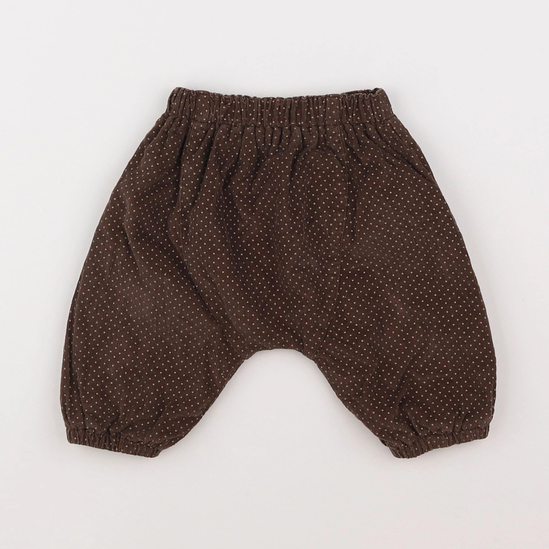 Boutchou - sarouel marron - 3 mois