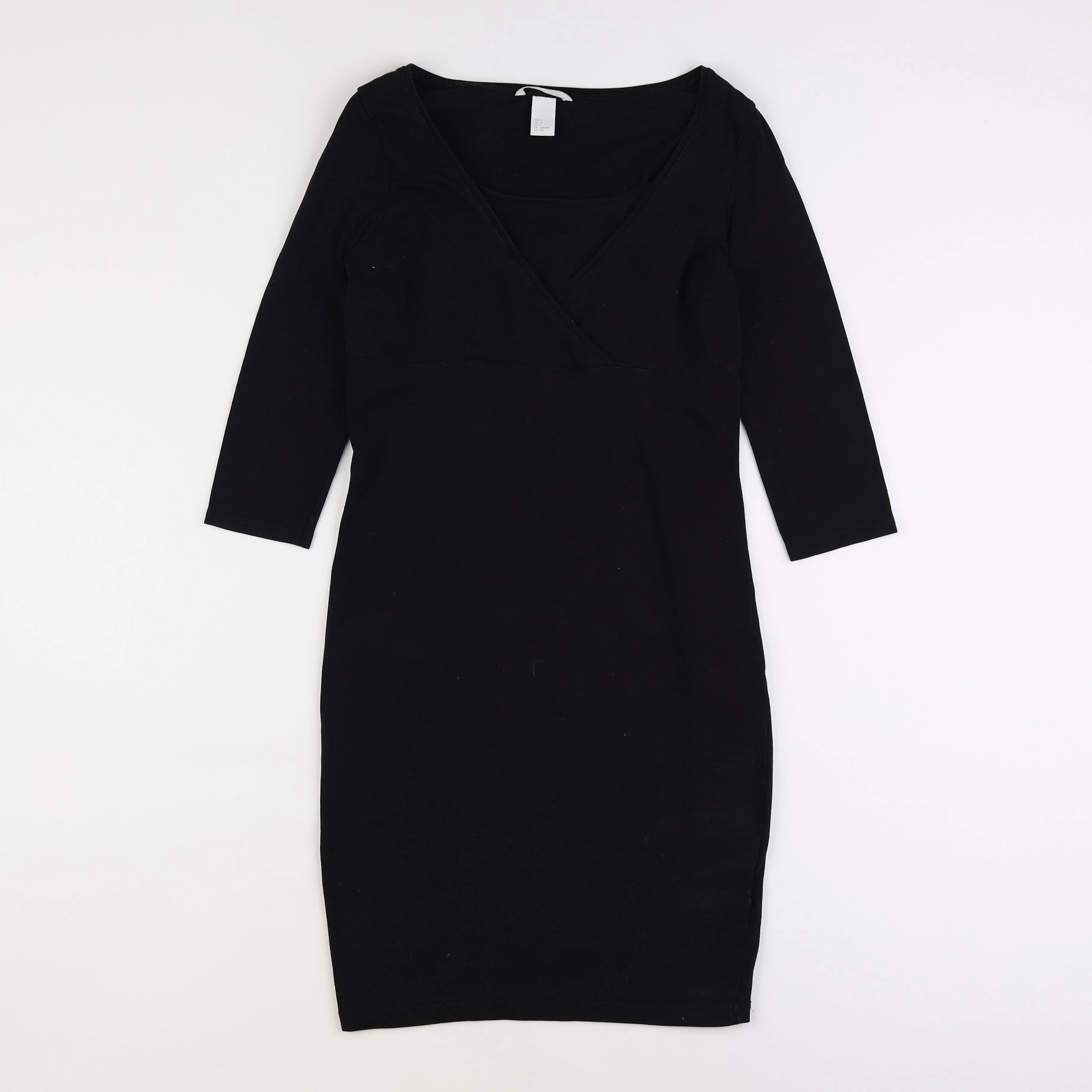 H&M - robe grossesse noir - S