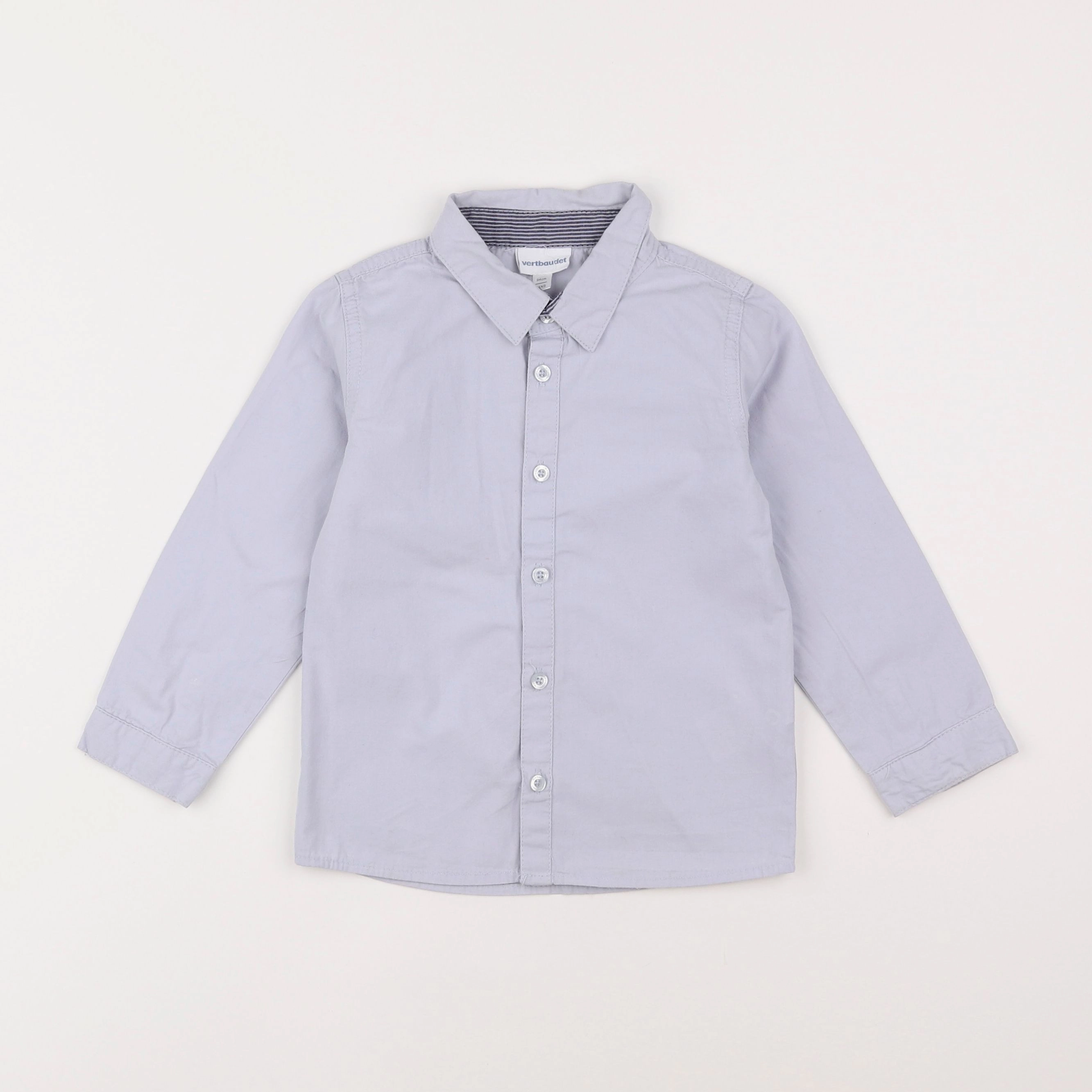 Vertbaudet - chemise gris - 3 ans