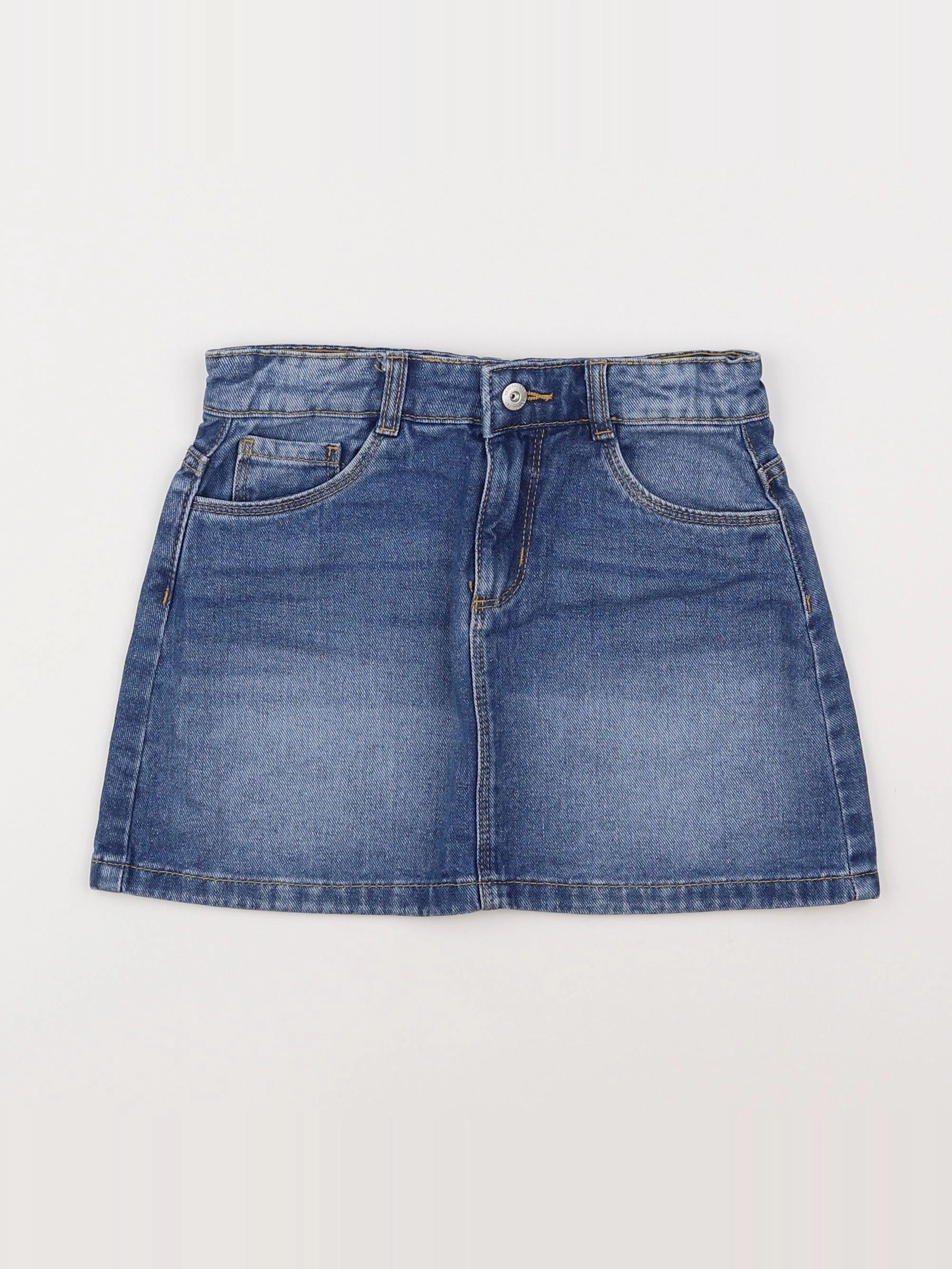 Vertbaudet - jupe bleu - 9 ans