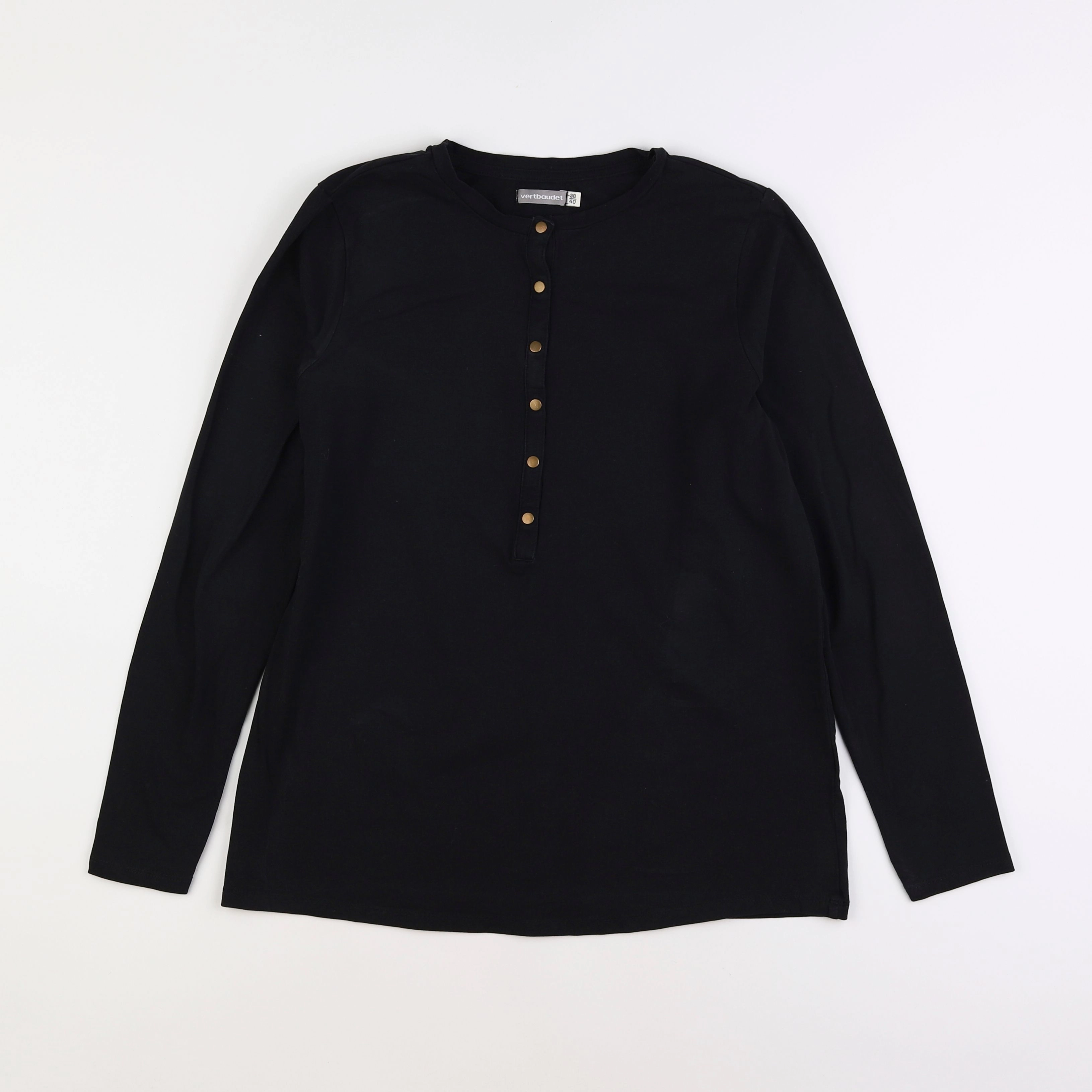 Vertbaudet - tee-shirt grossesse noir - 38 à 40