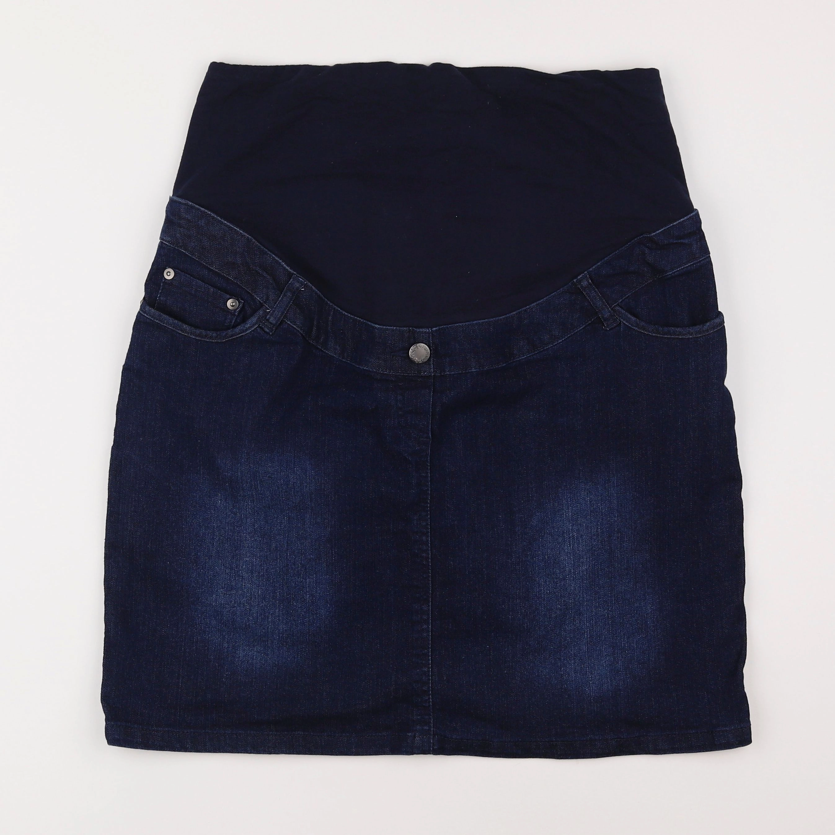 Vertbaudet - jupe grossesse bleu - 42