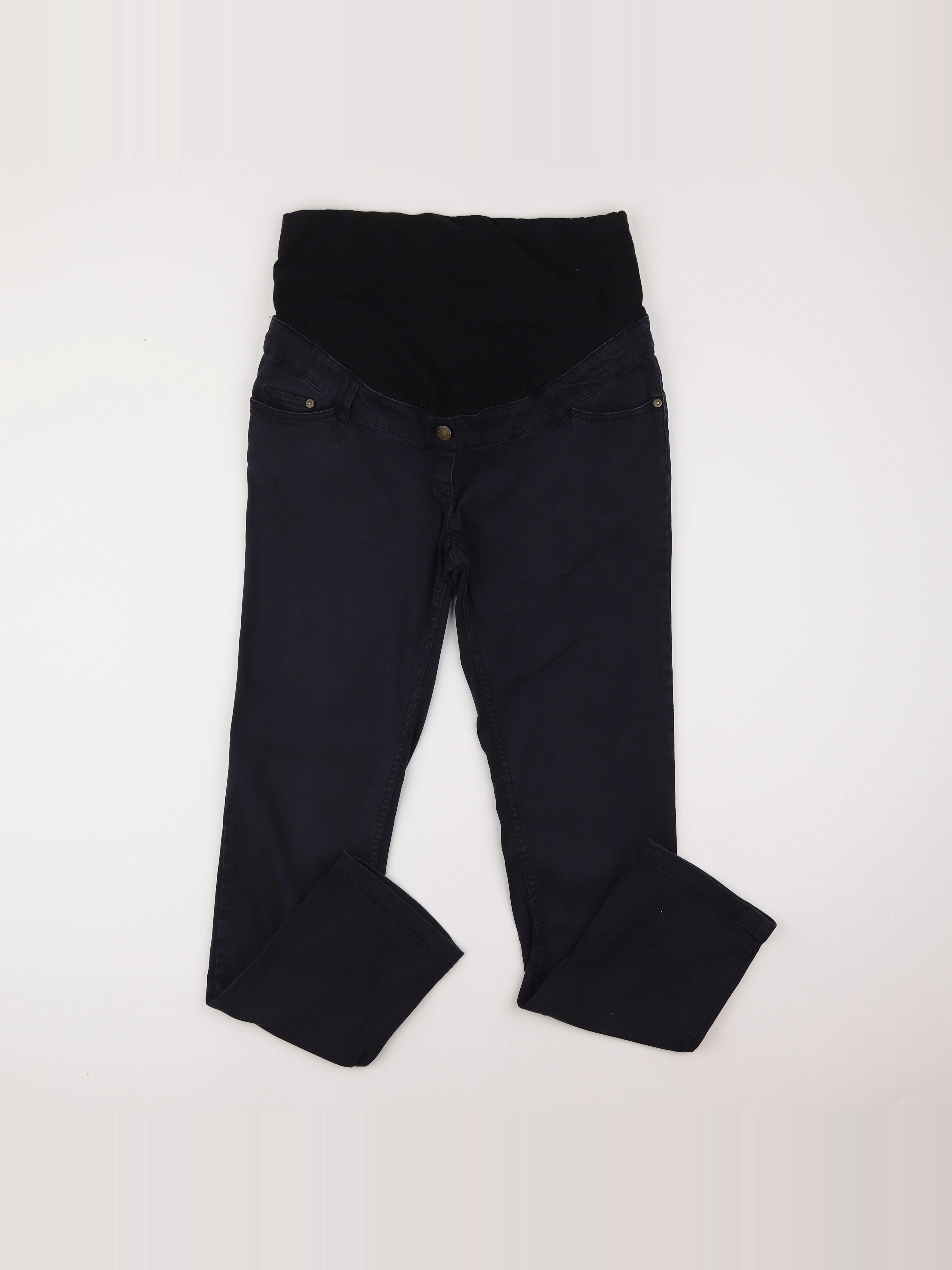 Vertbaudet - pantalon grossesse bleu - 42