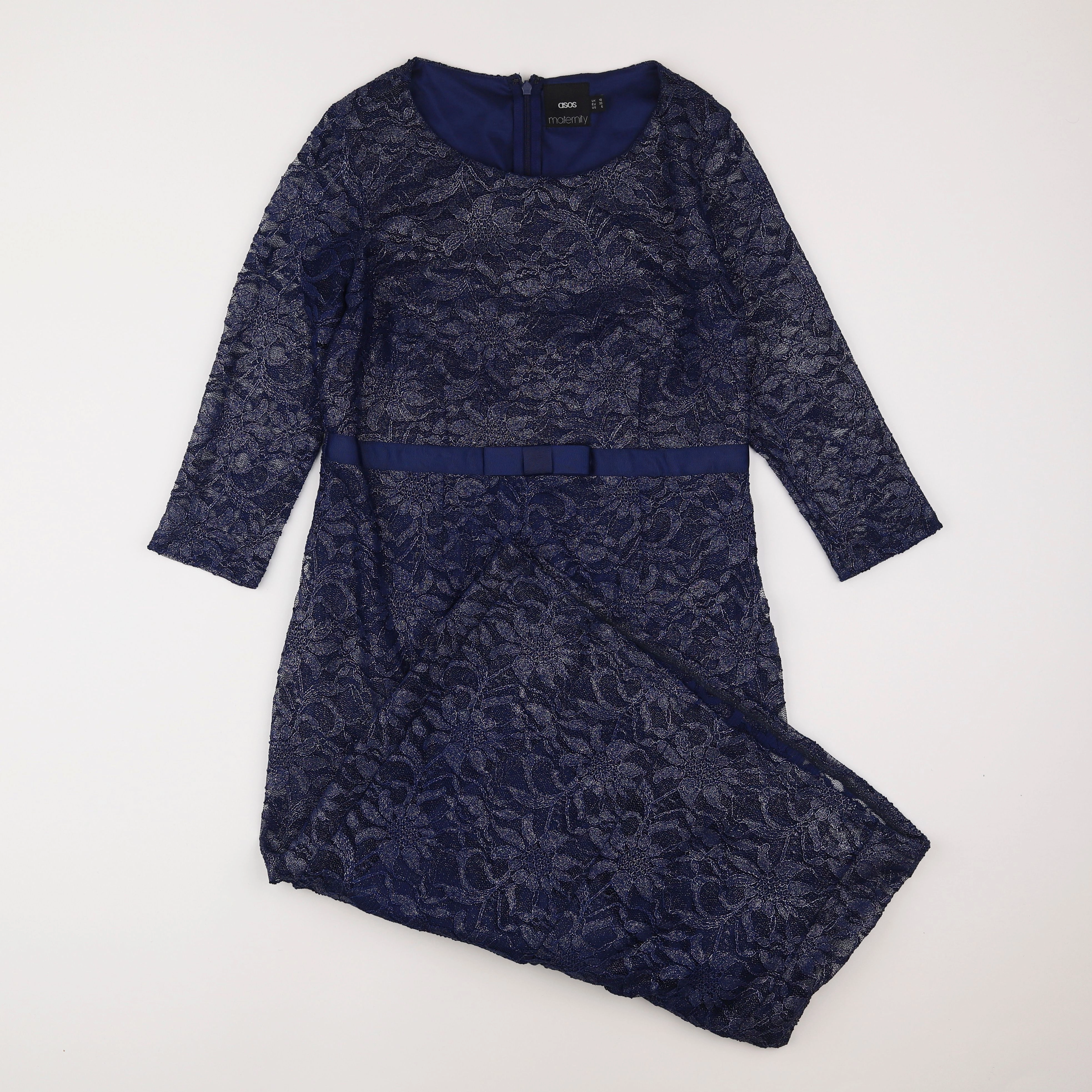Asos - robe grossesse bleu - 38
