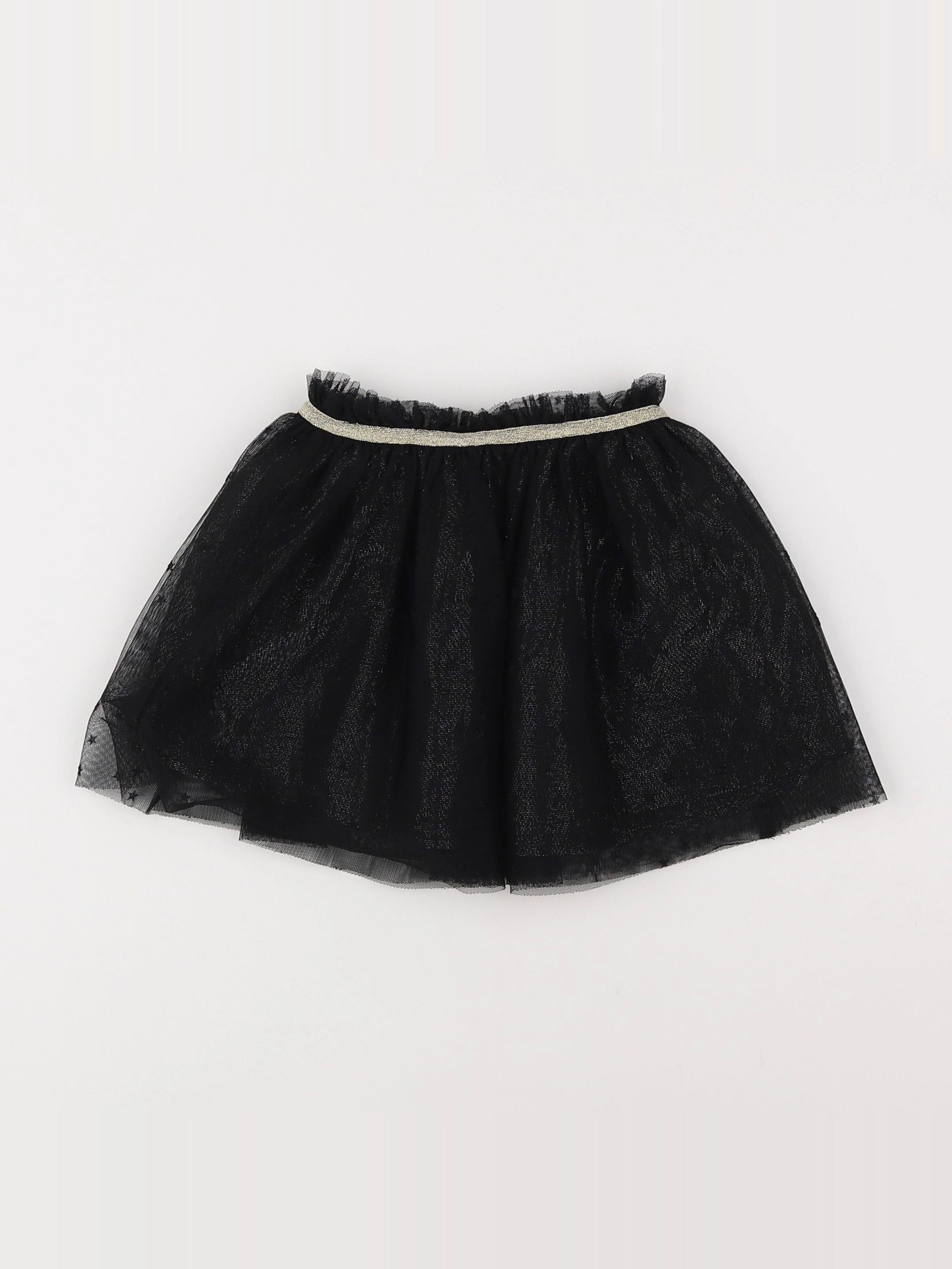 Vertbaudet - jupe noir - 3 ans