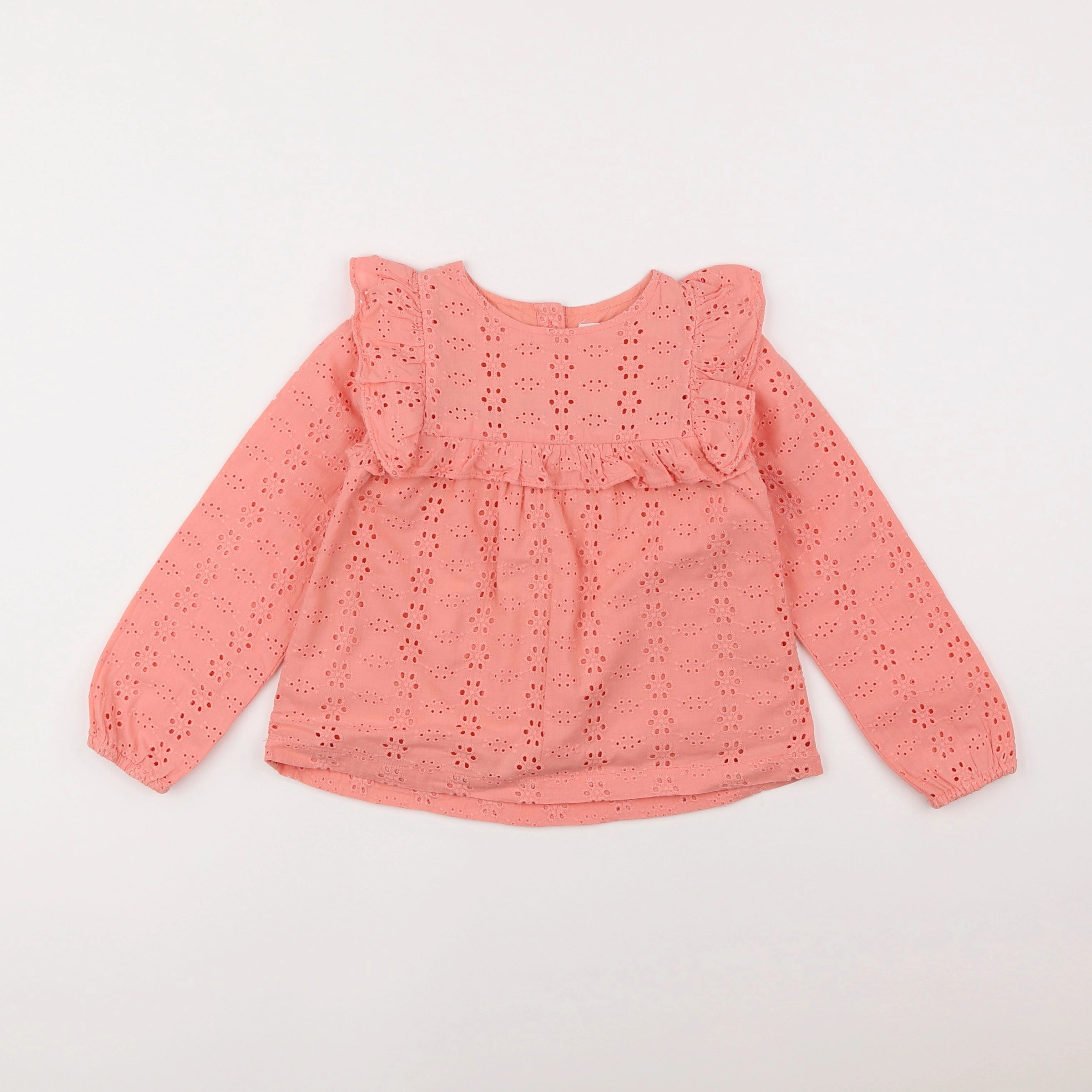 Vertbaudet - blouse rose - 5 ans