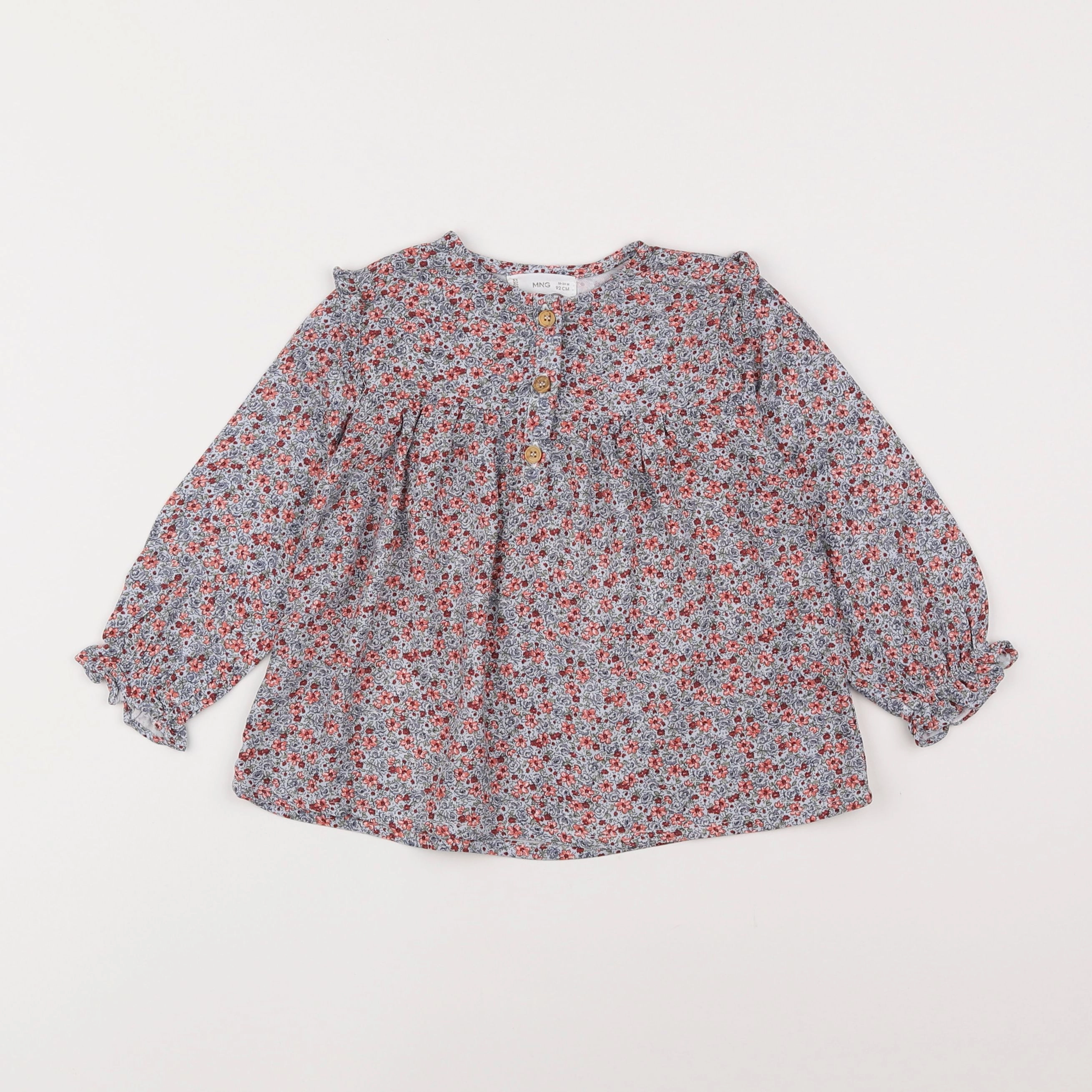 Mango - blouse multicolore - 18 mois à 2 ans