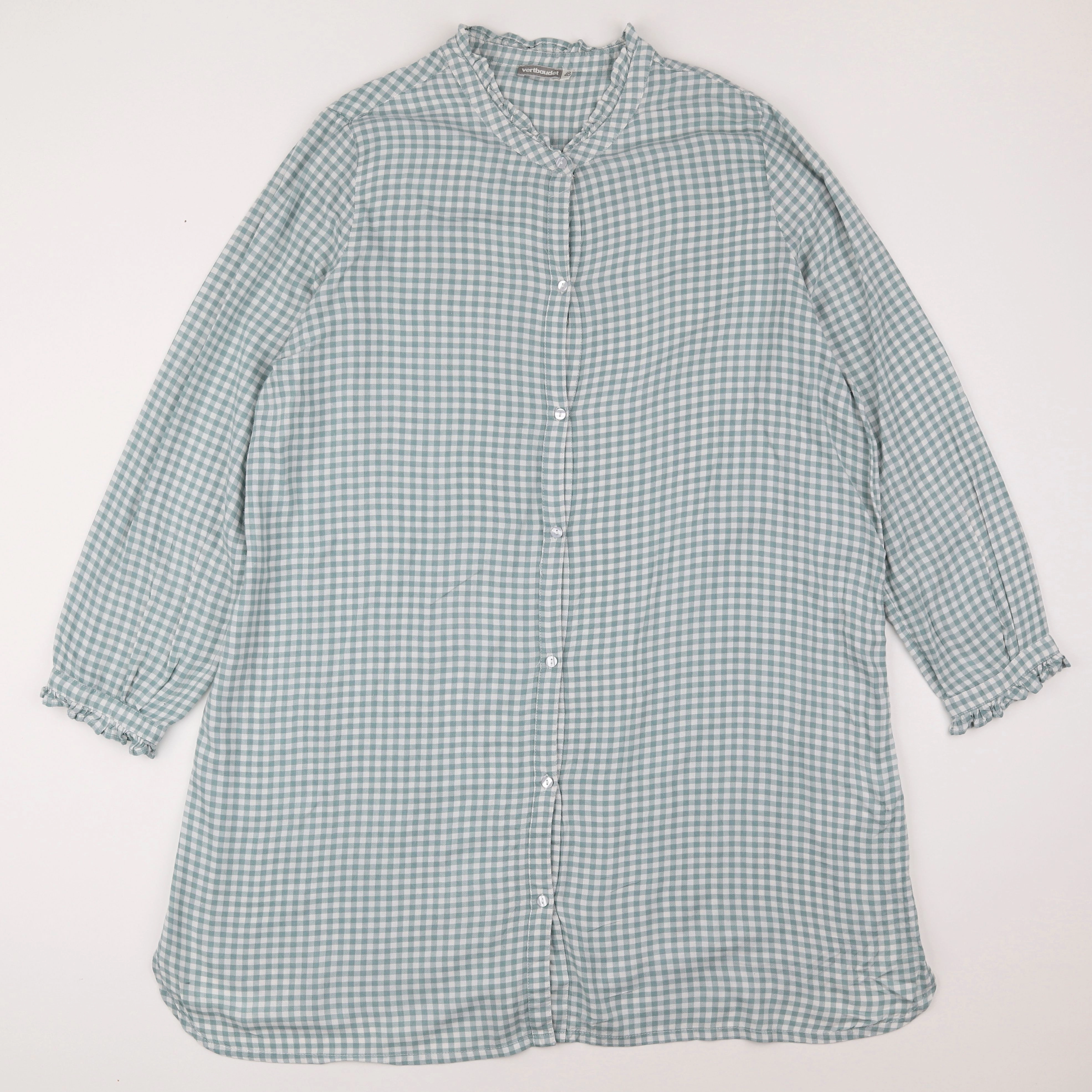 Vertbaudet - robe grossesse, allaitement blanc, vert - 46