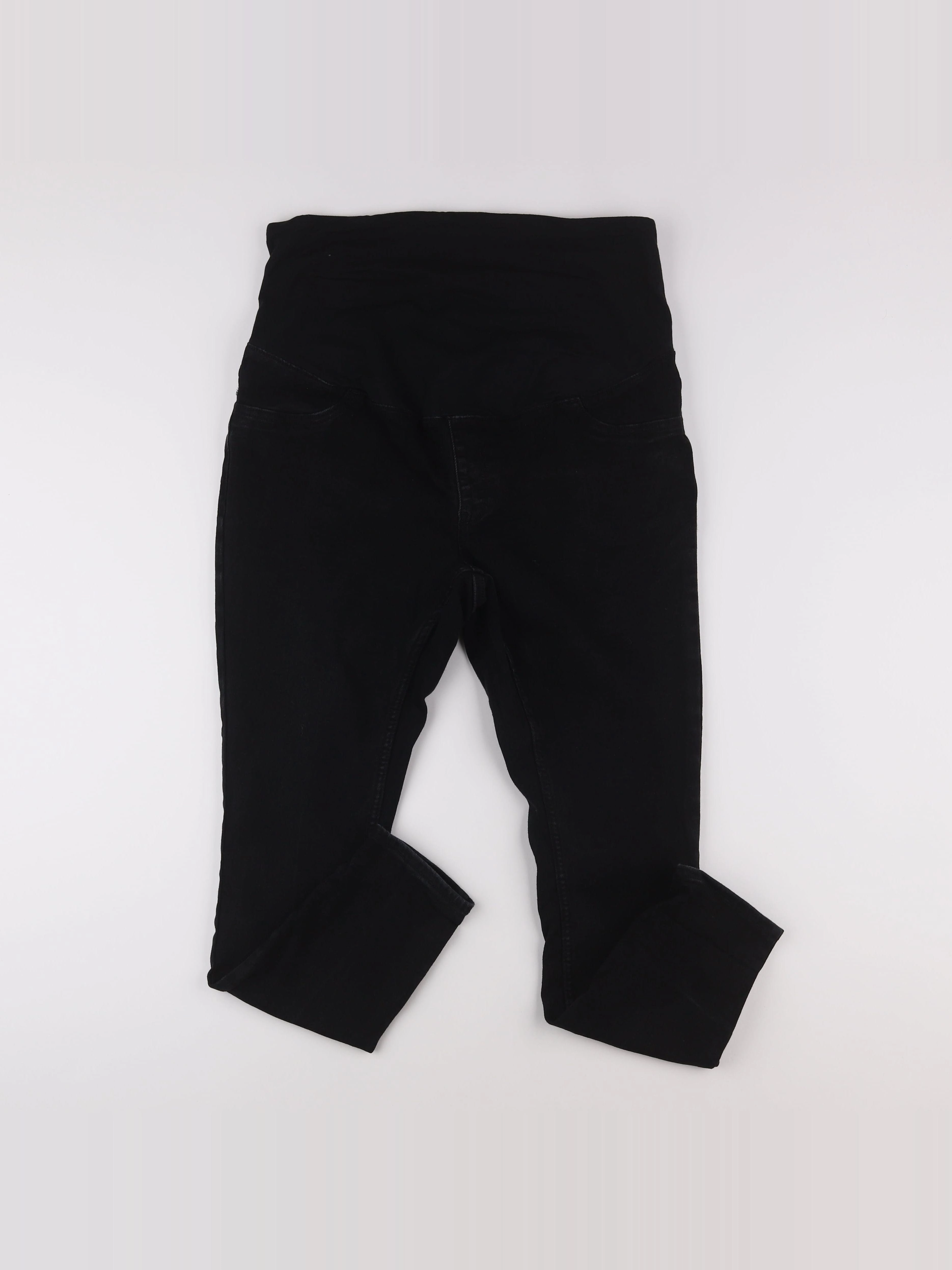 Kiabi - jean grossesse noir - 44