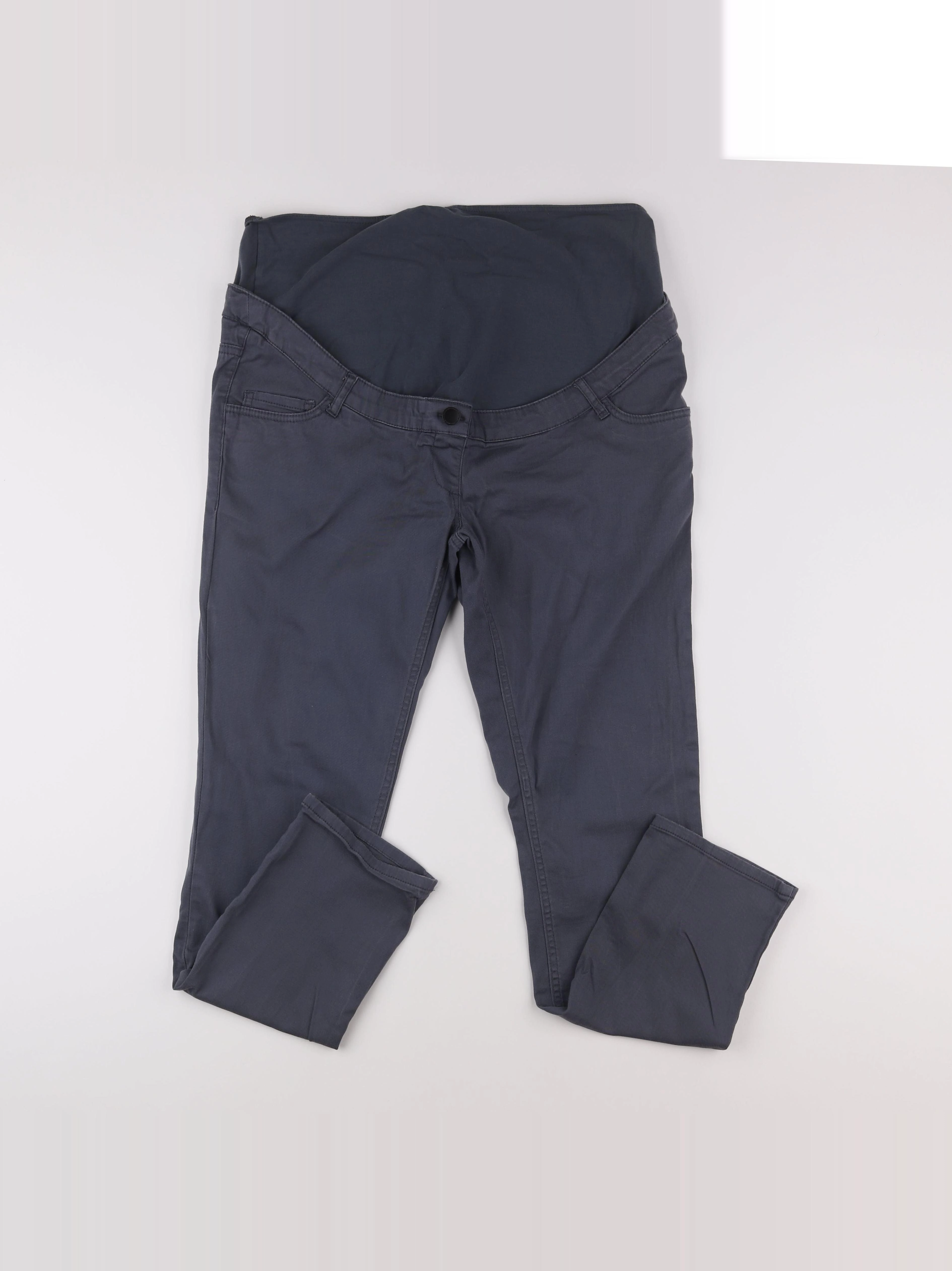 Kiabi - jean grossesse gris - 44