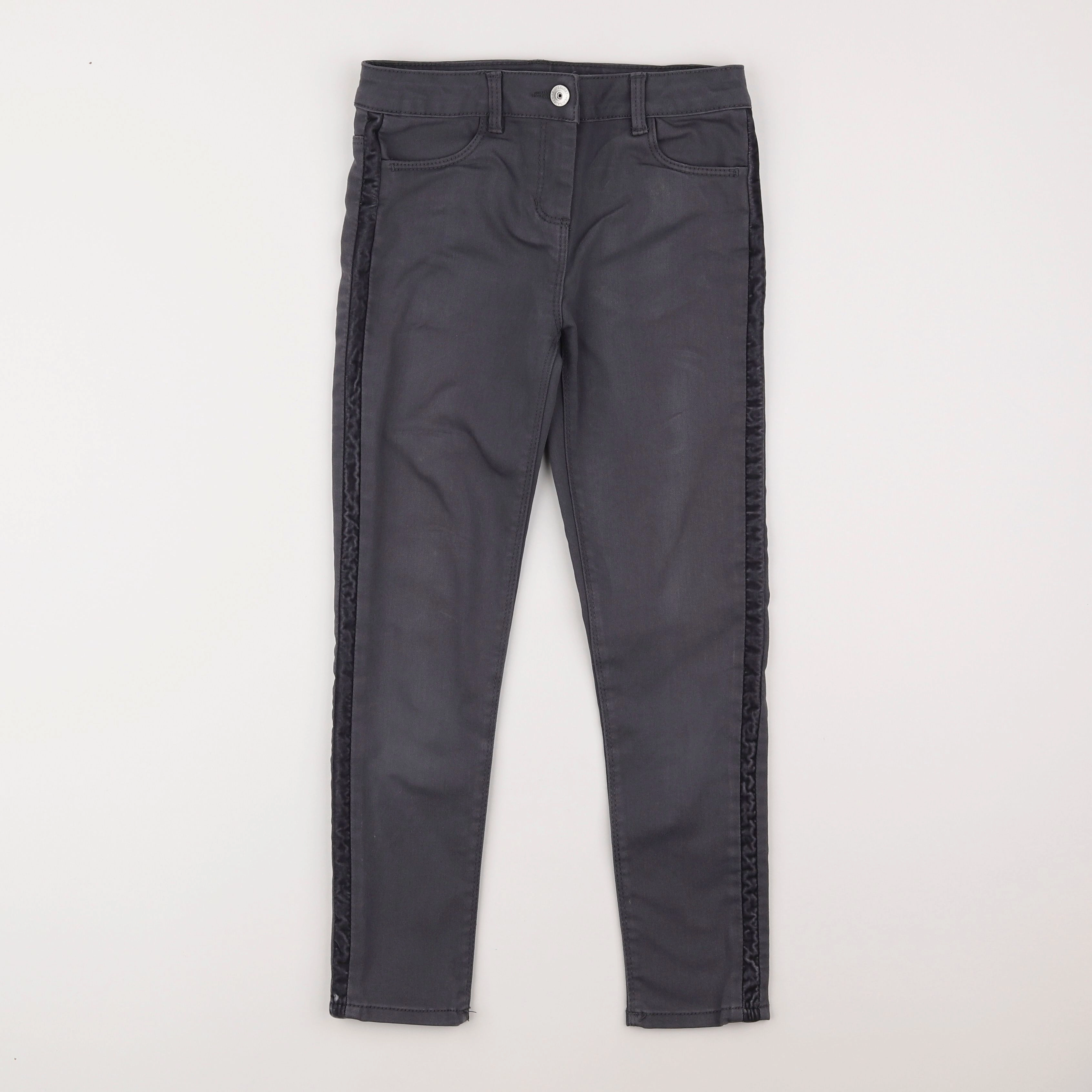 Vertbaudet - pantalon gris - 9 ans