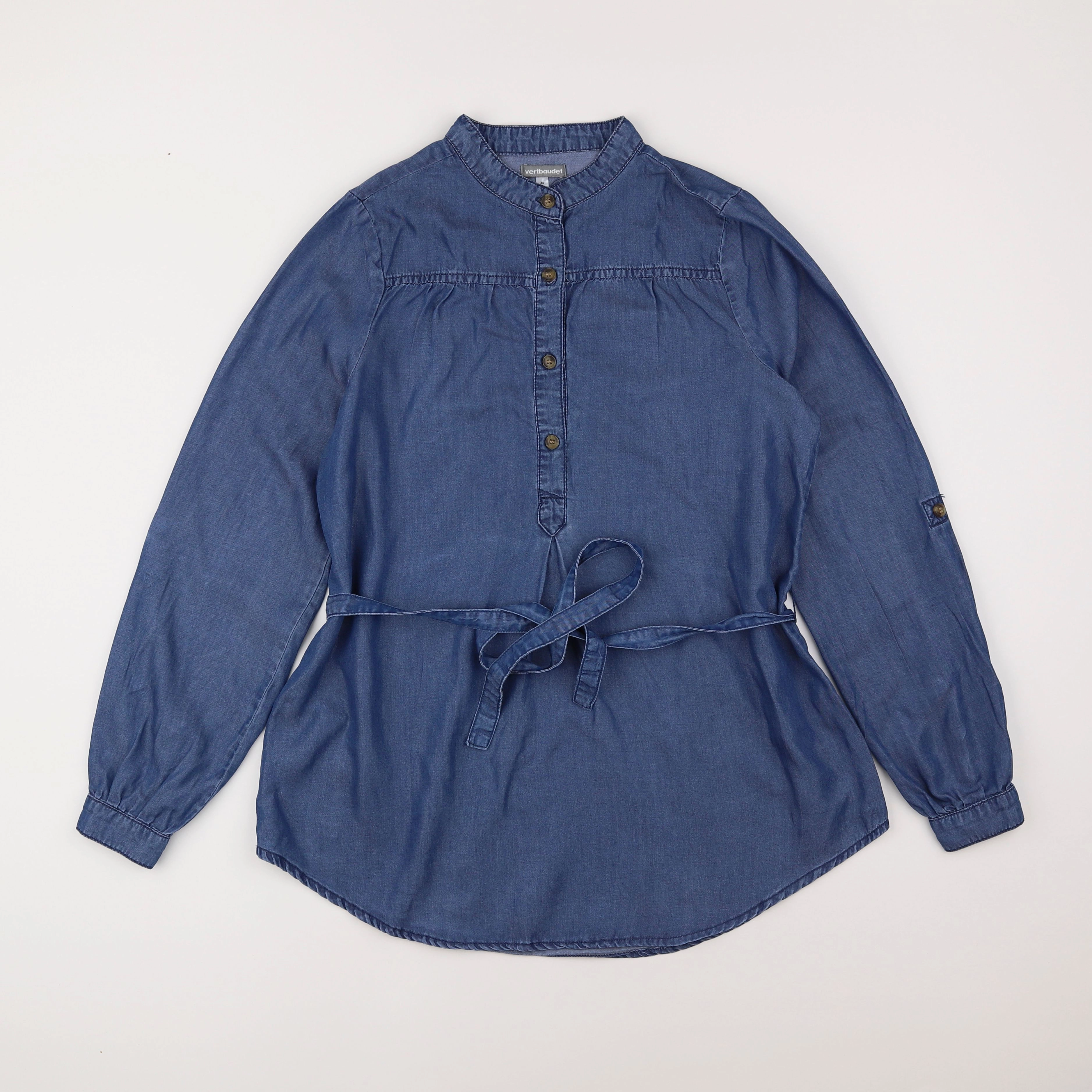 Vertbaudet - blouse grossesse, allaitement bleu - 34