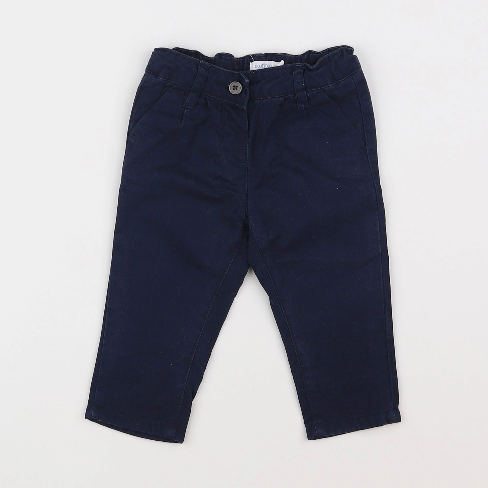 Boutchou - pantalon bleu - 6 mois