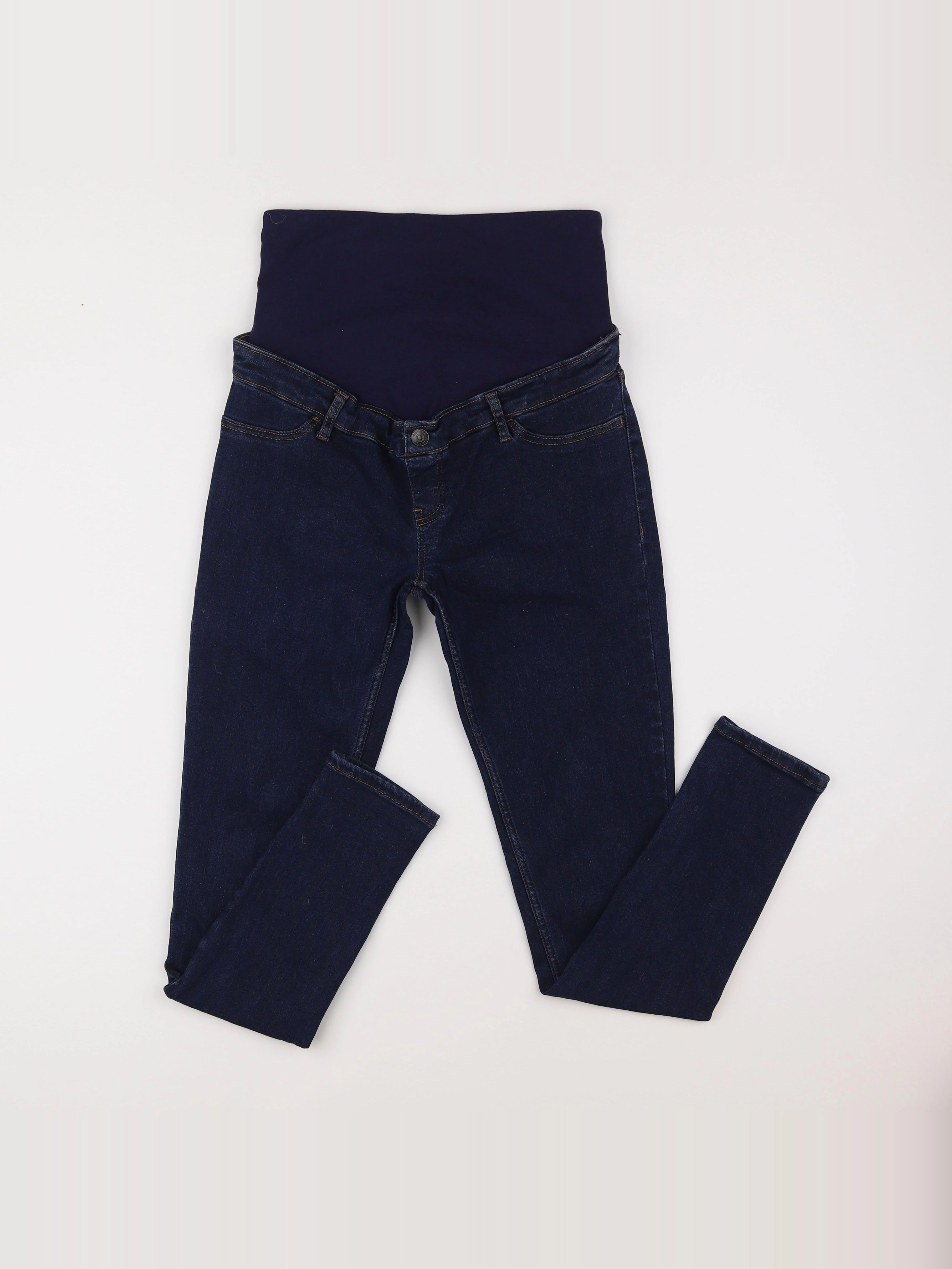 Kiabi - jean grossesse bleu - 38