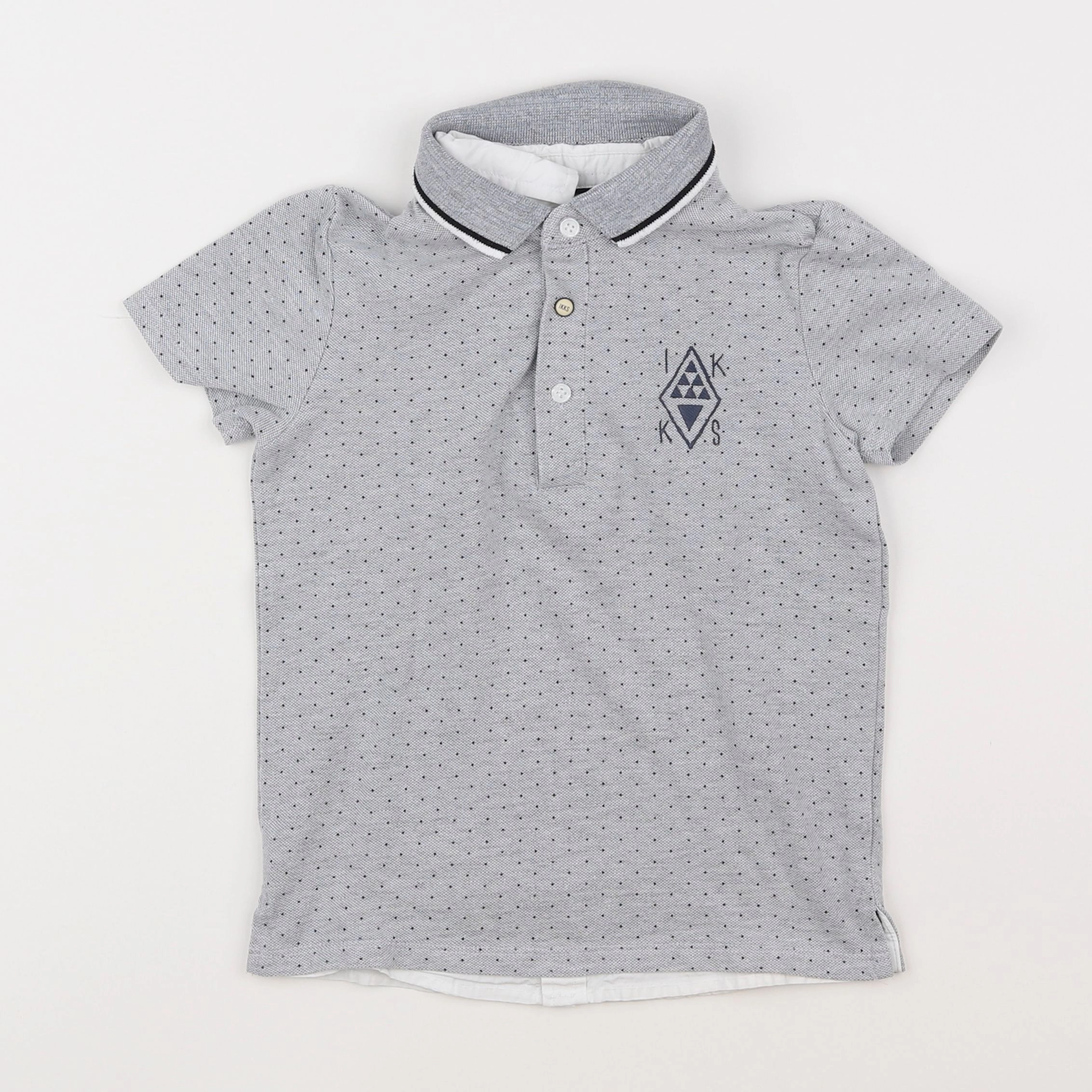 IKKS - polo gris - 5 ans