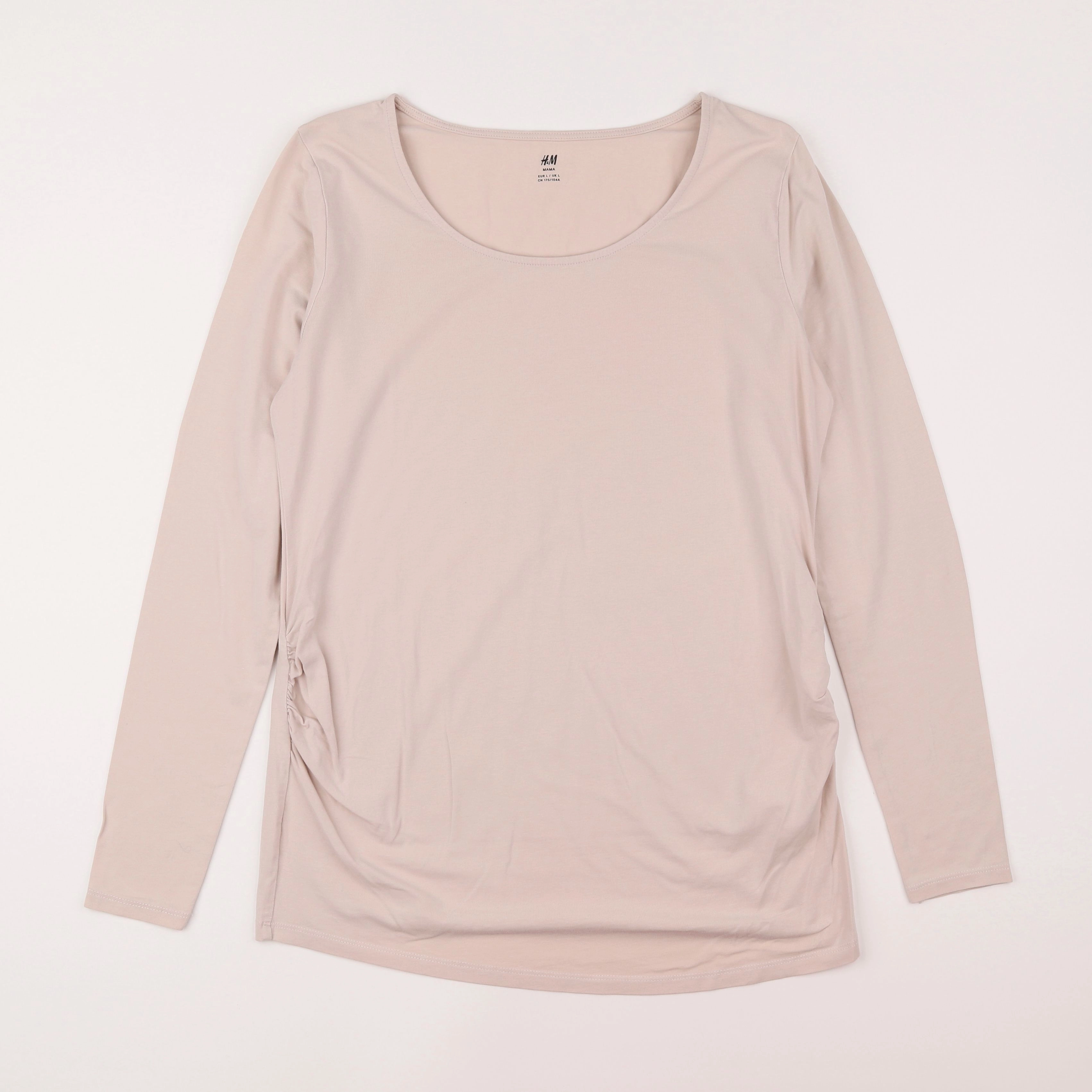 H&M - tee-shirt grossesse beige - 44 à 46