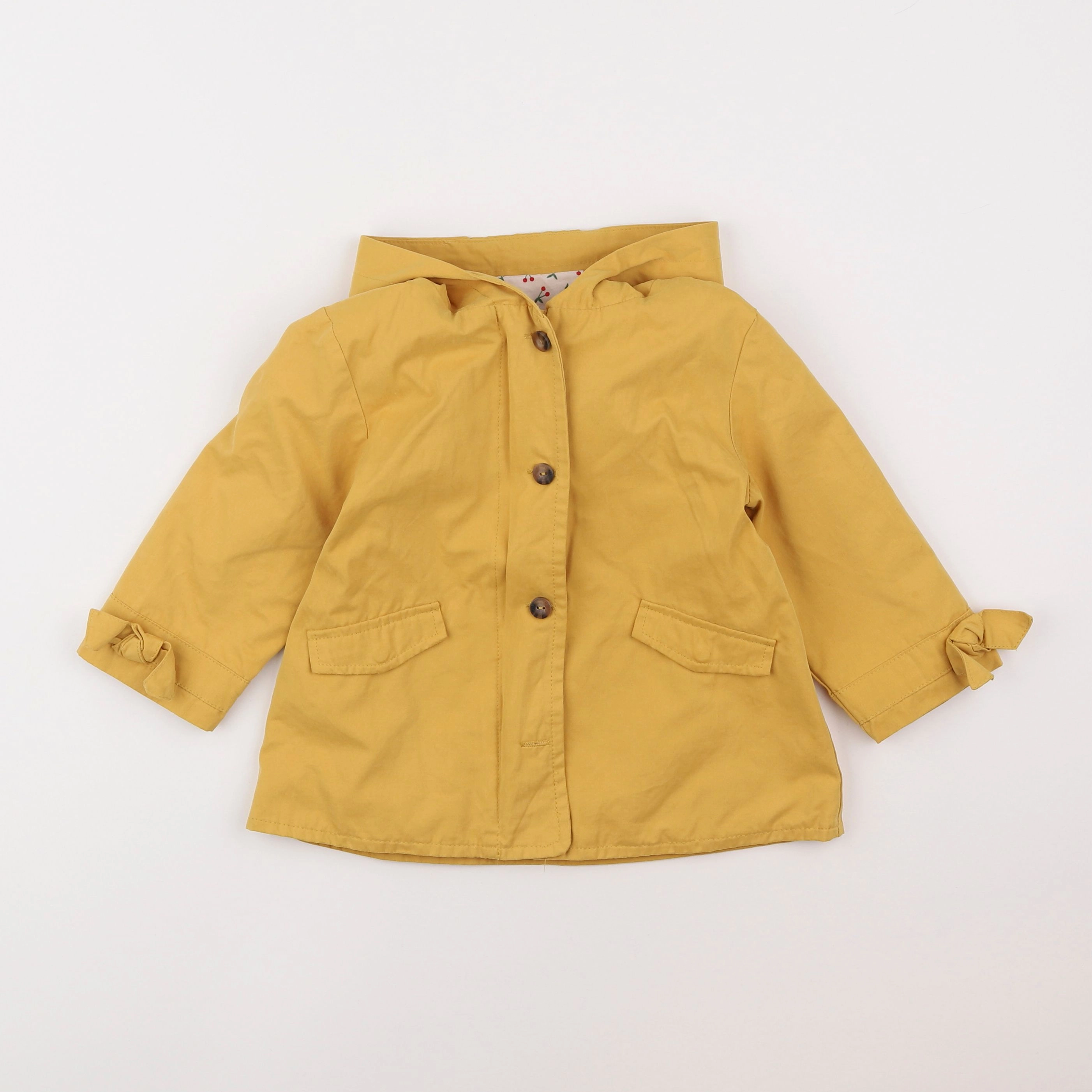 Vertbaudet - veste jaune - 2 ans