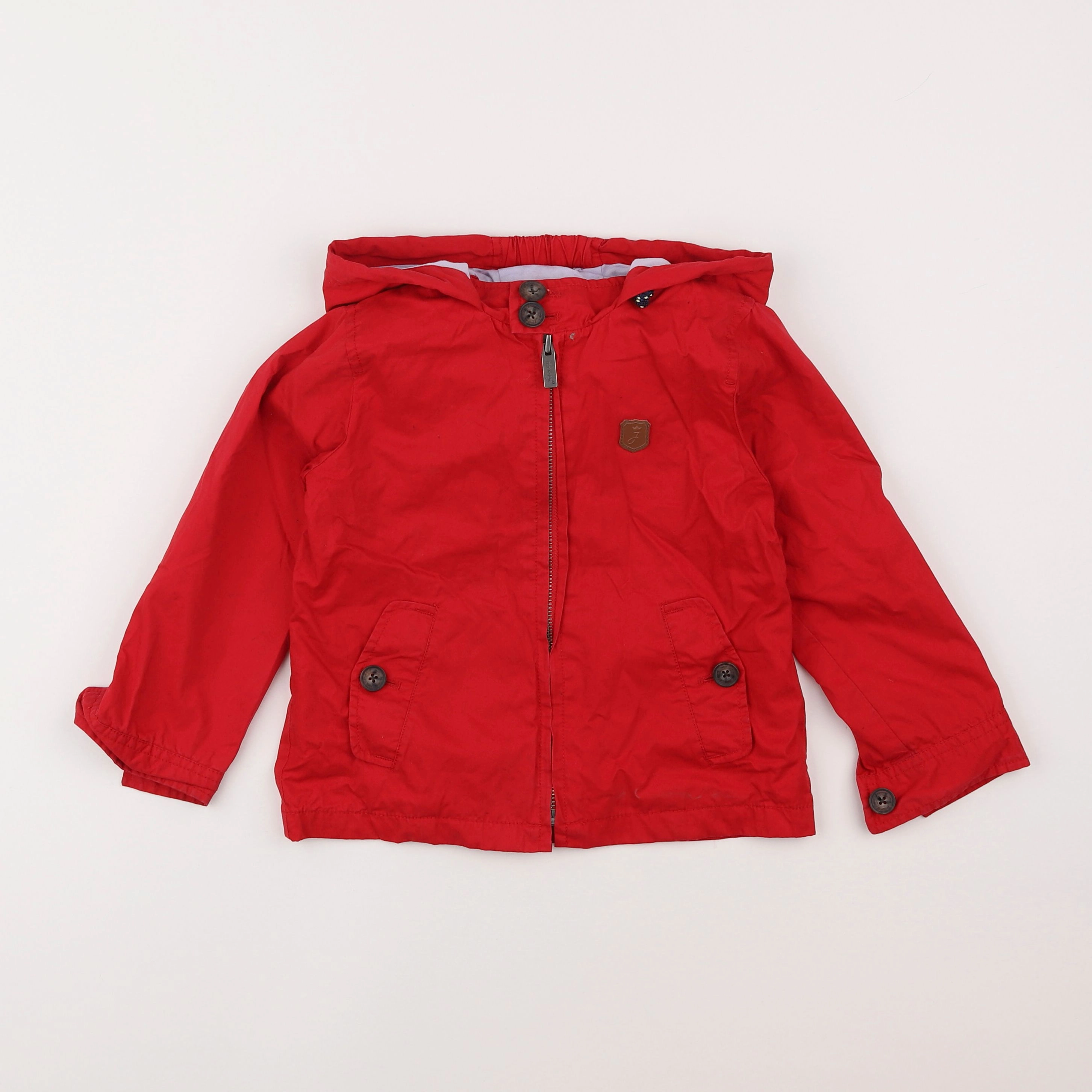 Jacadi - veste rouge - 4 ans