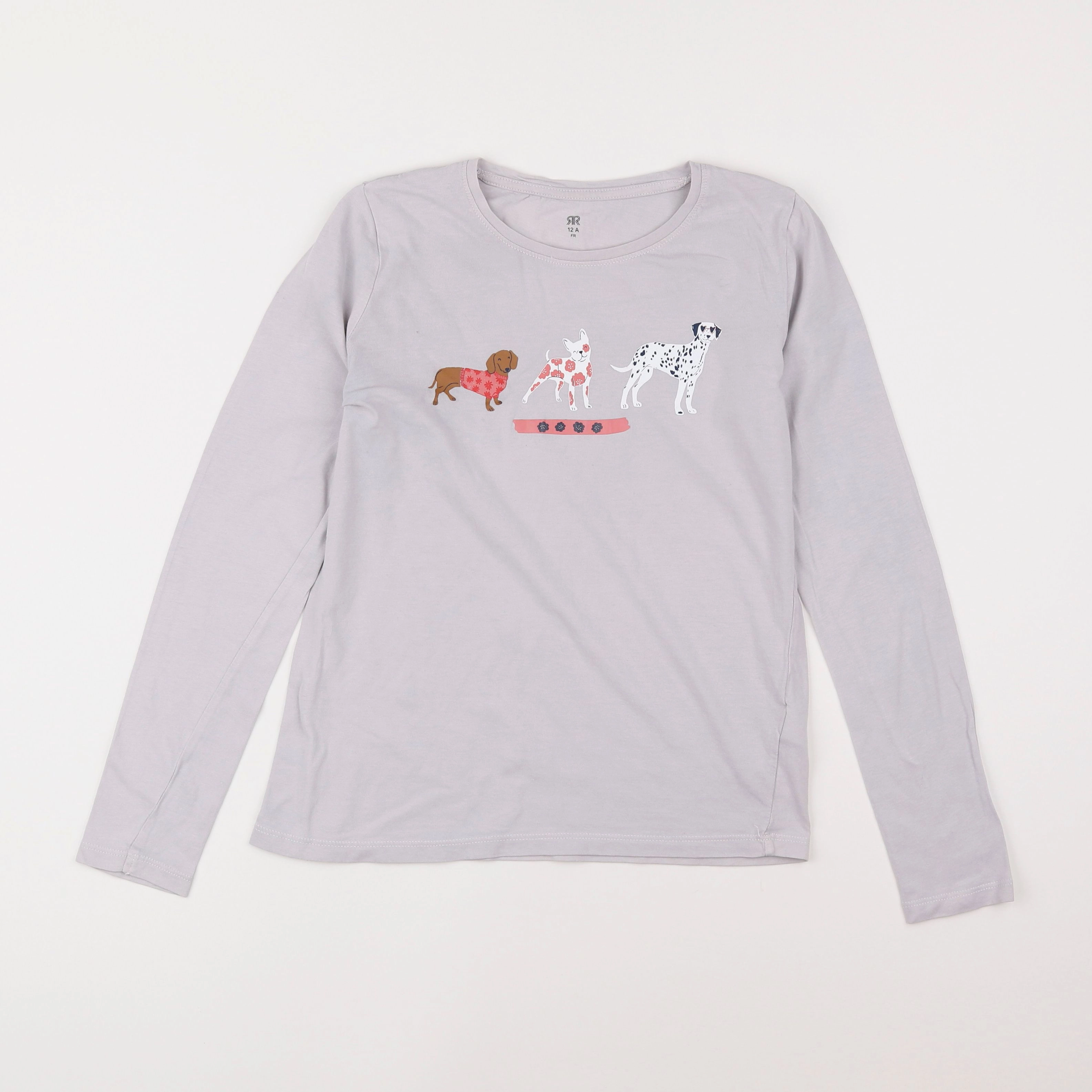 La Redoute - tee-shirt gris - 12 ans