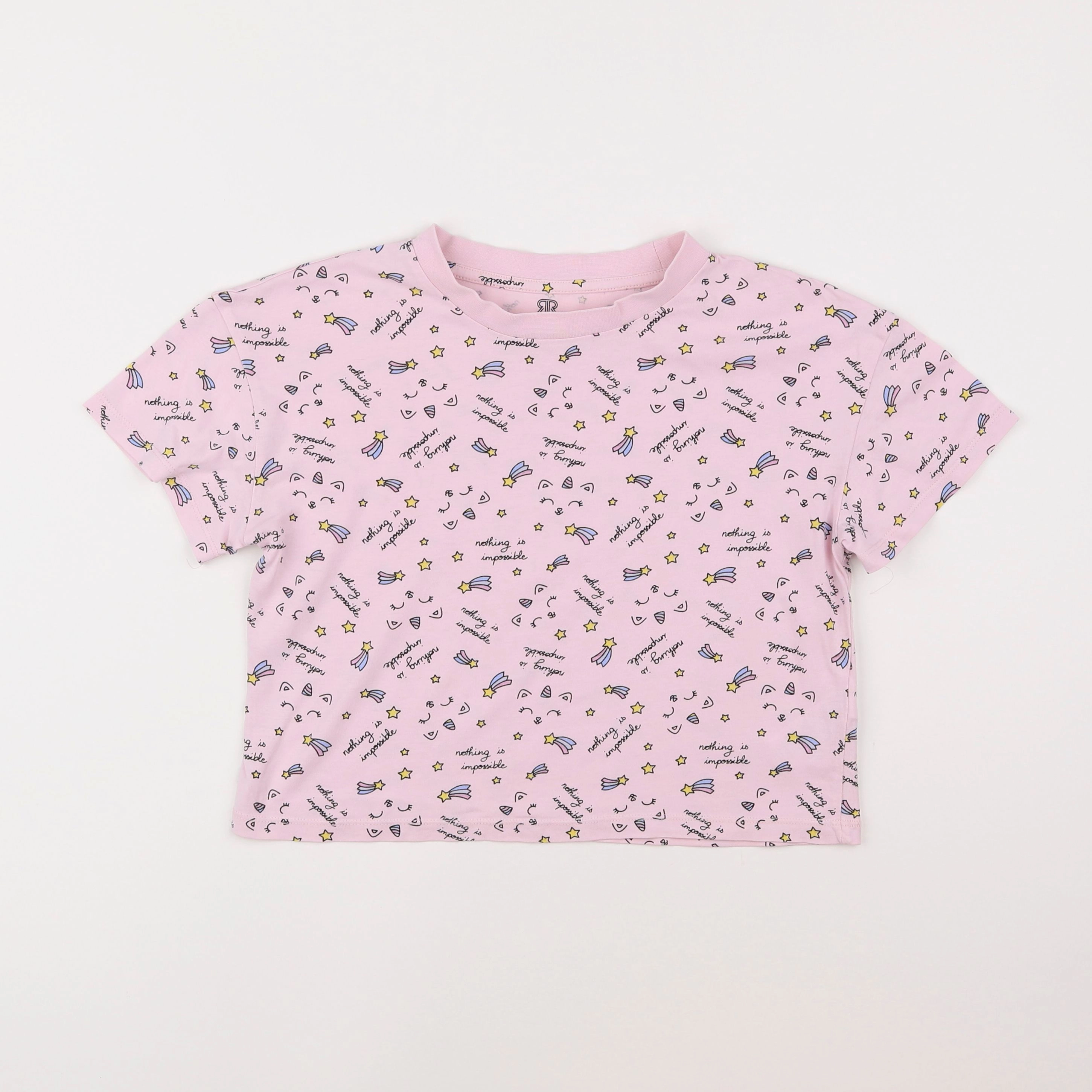 La Redoute - tee-shirt rose - 10 ans