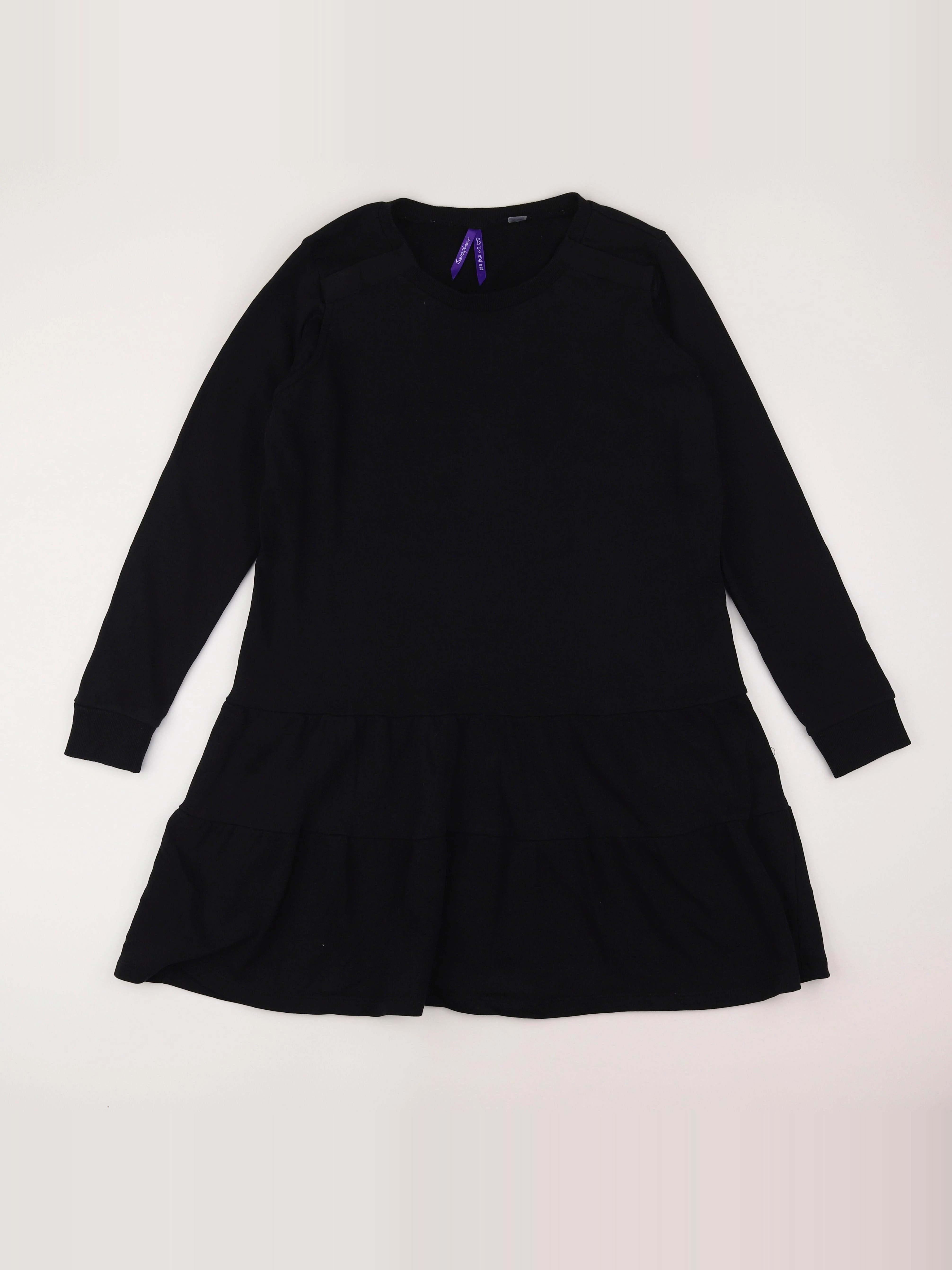 Seraphine - robe grossesse, allaitement noir - 40 à 42