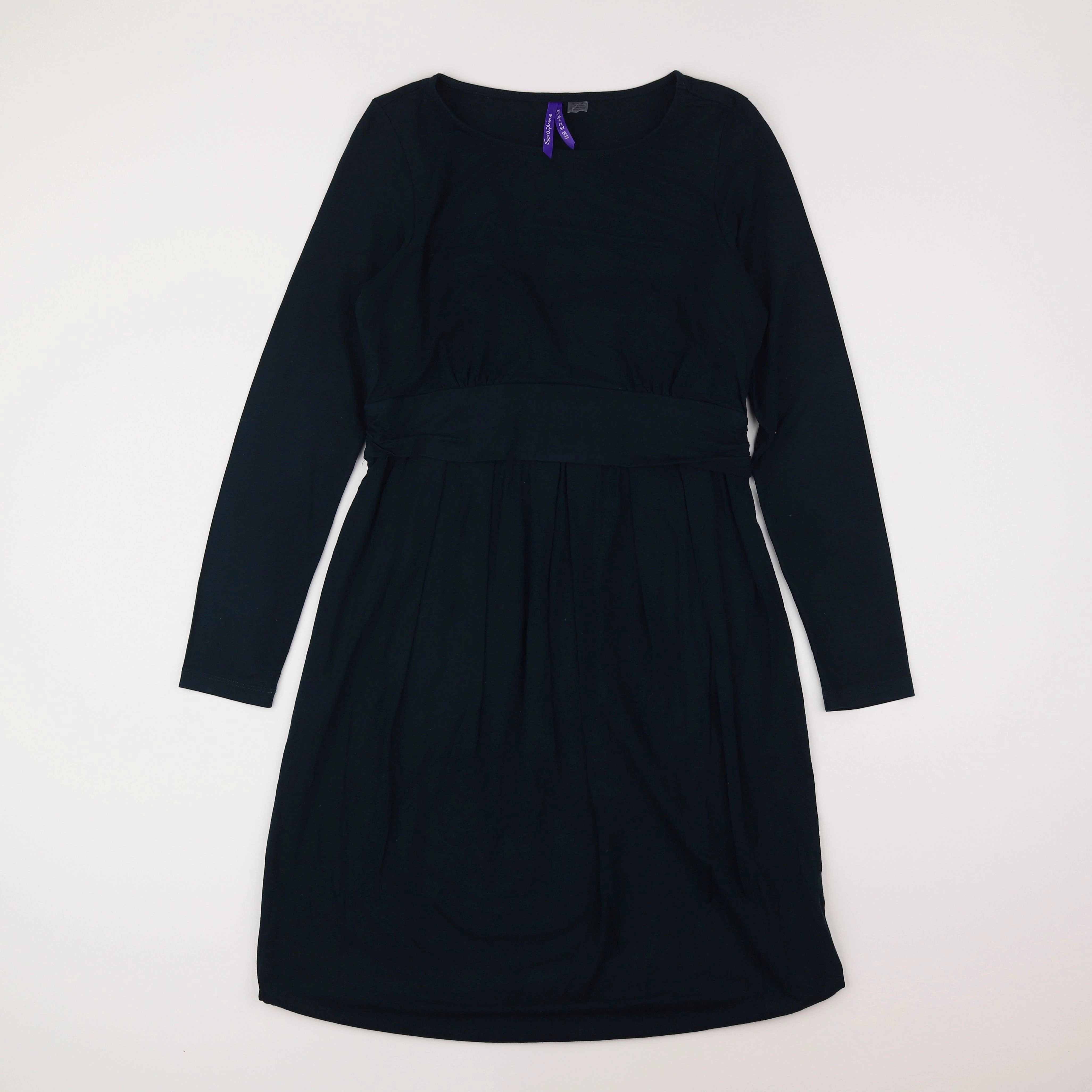 Seraphine - robe grossesse, allaitement noir - 40 à 42