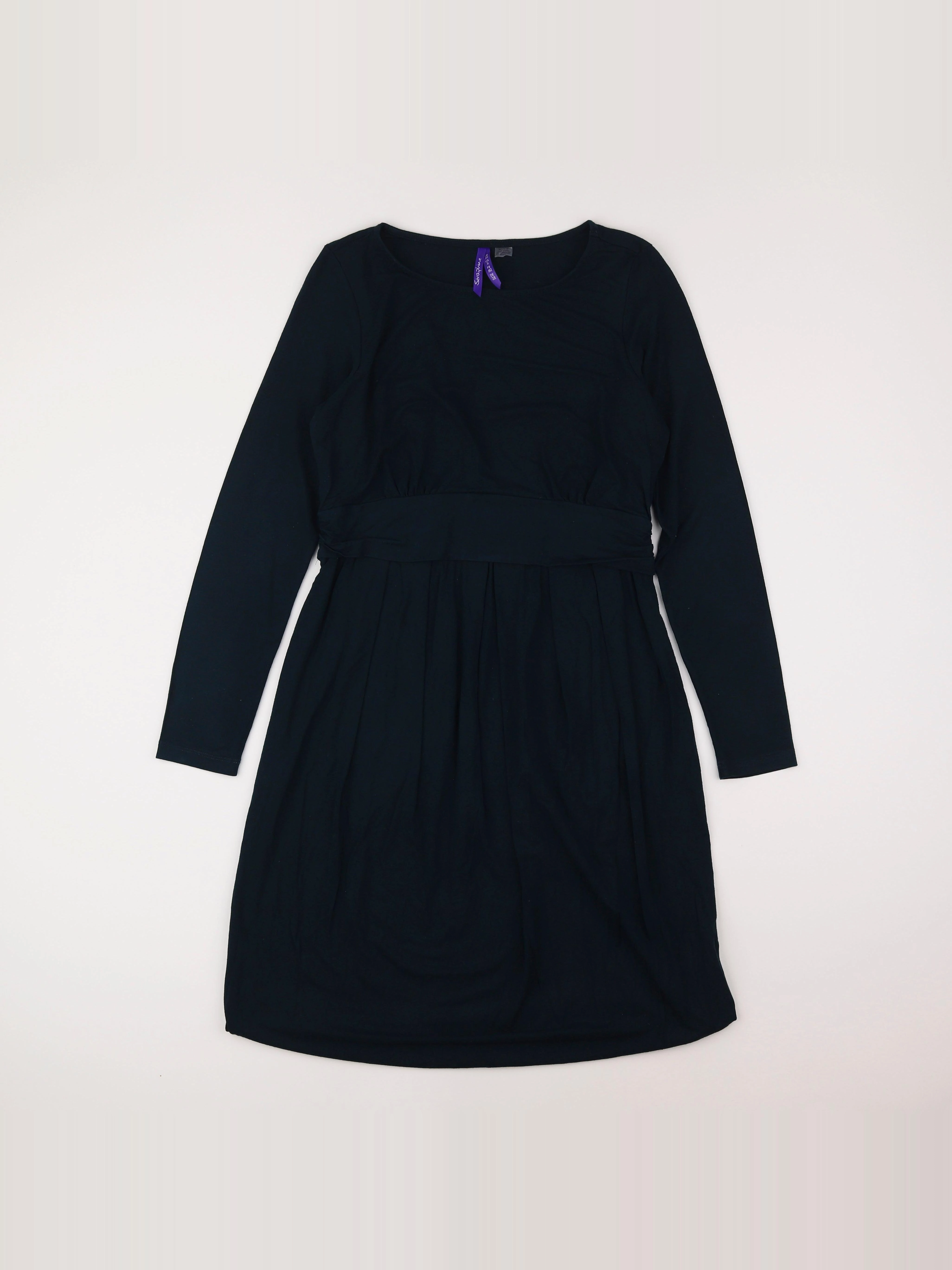 Seraphine - robe grossesse, allaitement noir - 38 à 40