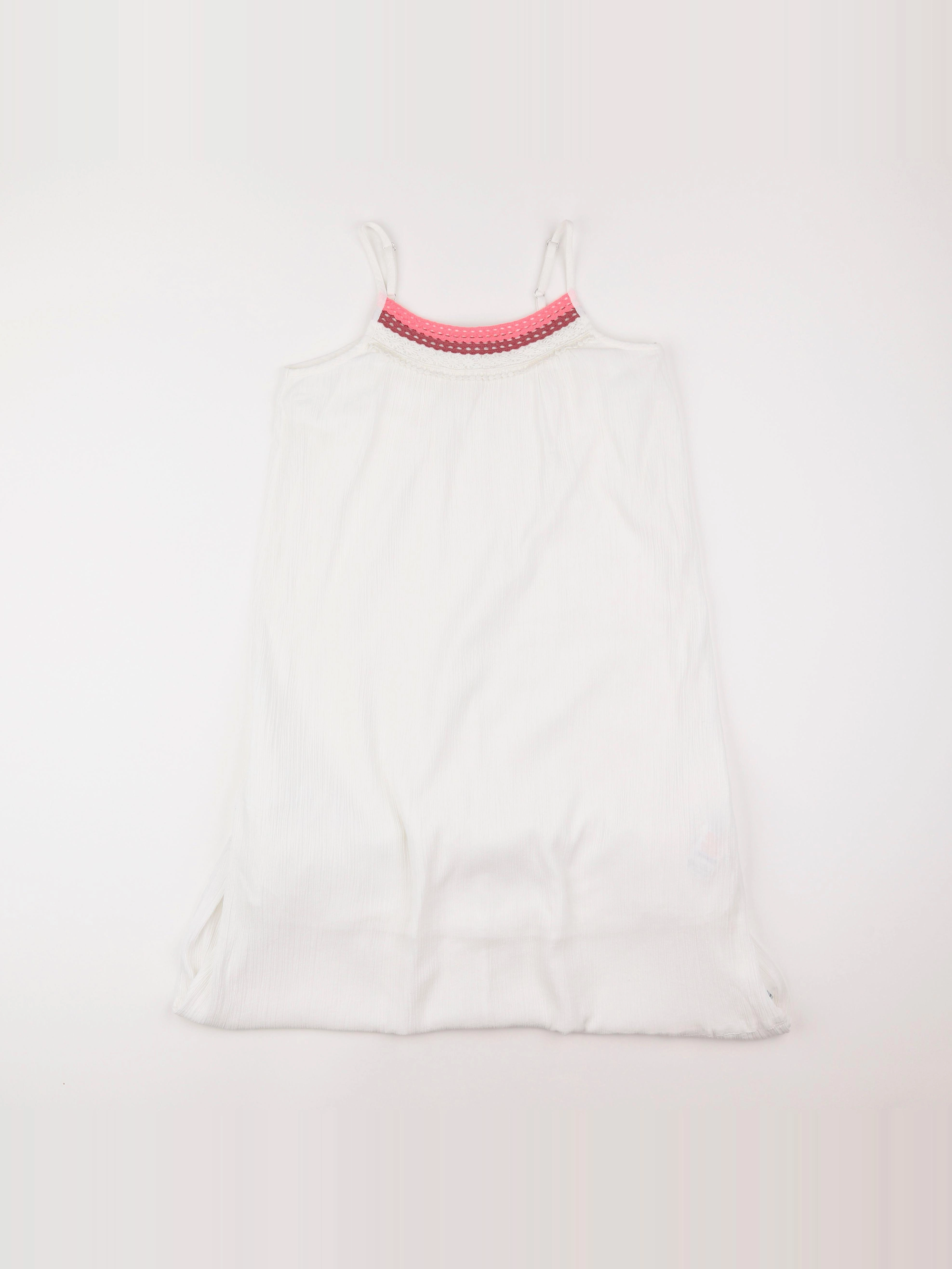 IKKS - robe blanc - 12 ans