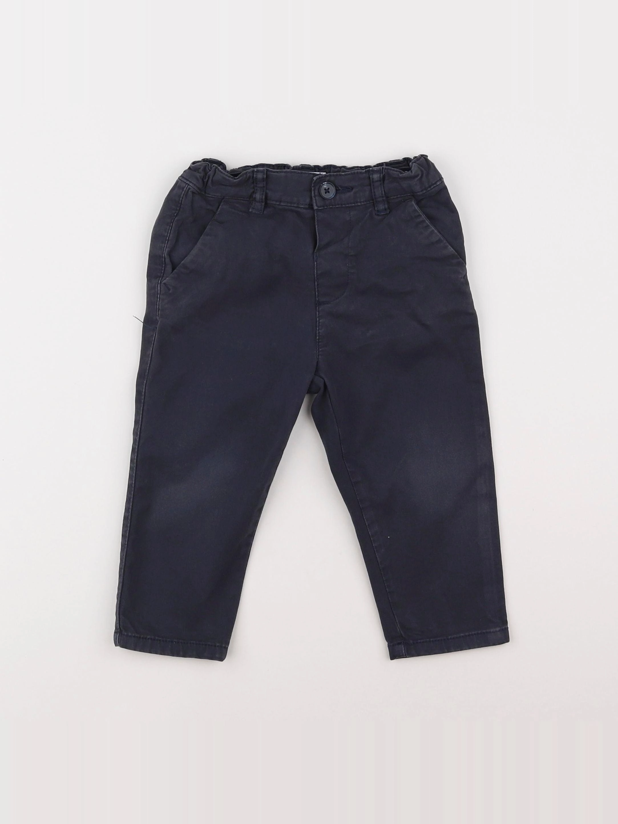 Zara - pantalon bleu - 18 mois à 2 ans