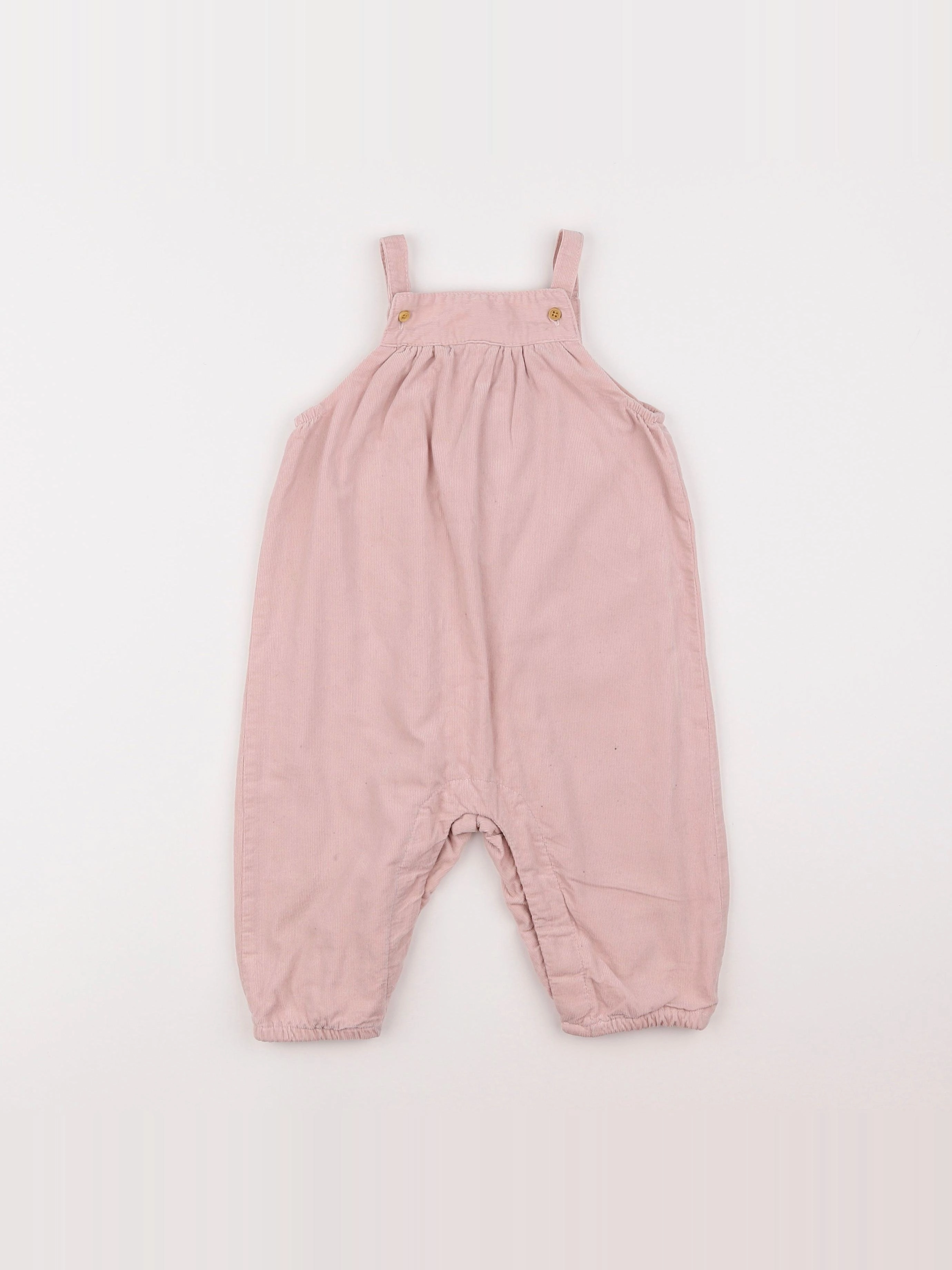 Boutchou - salopette rose - 12 mois