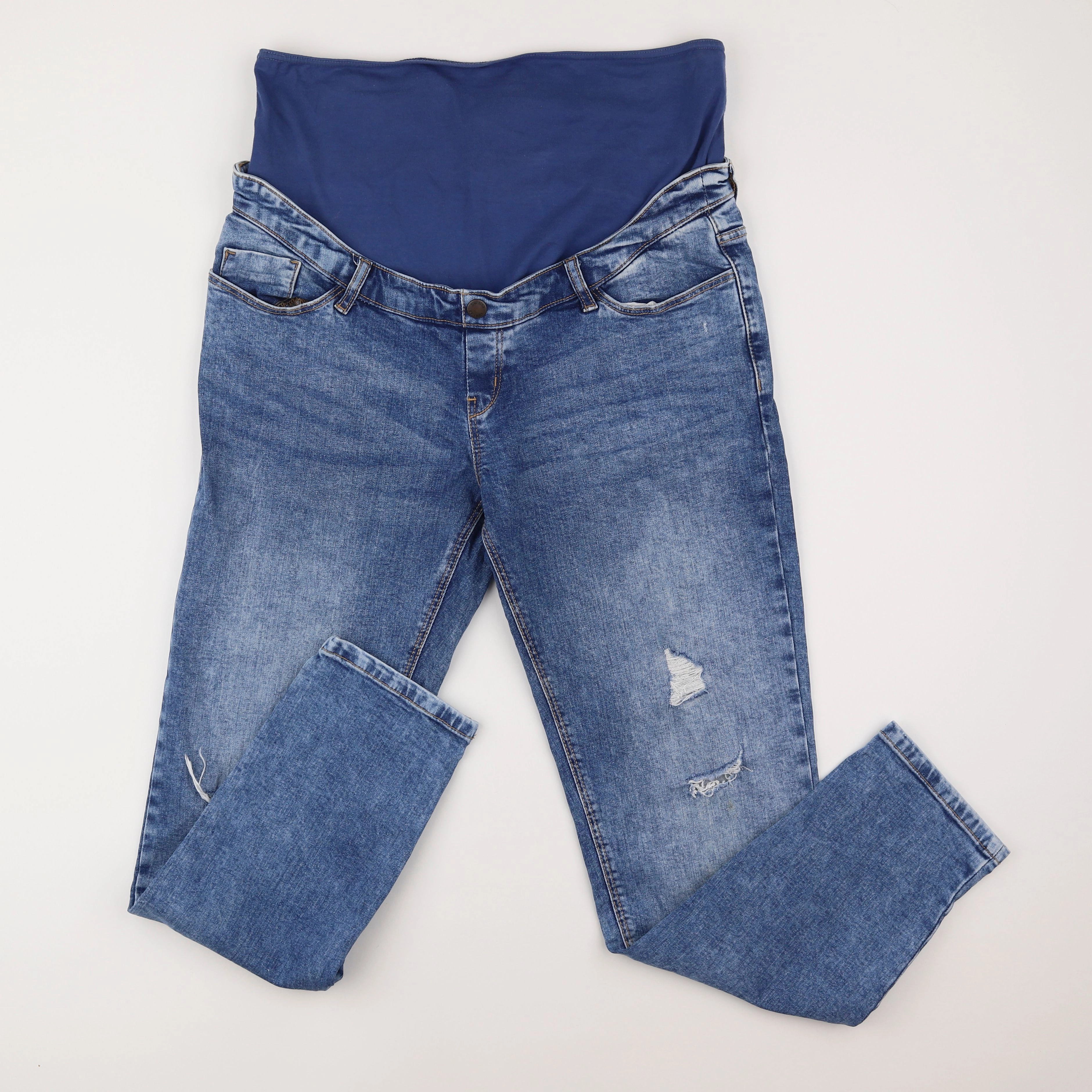 Kiabi - jean grossesse bleu - 42