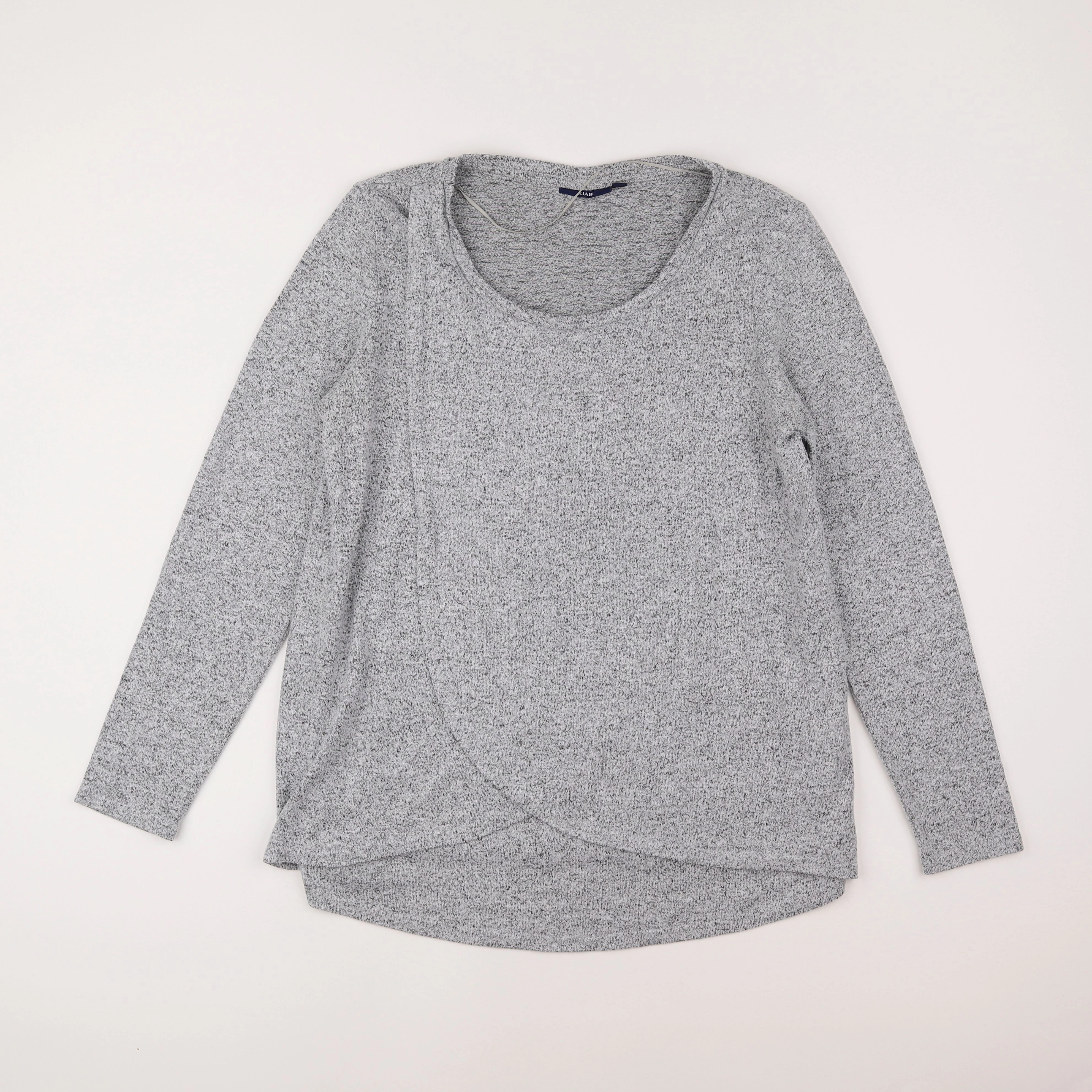 Kiabi - tee-shirt allaitement, grossesse gris - 42 à 44