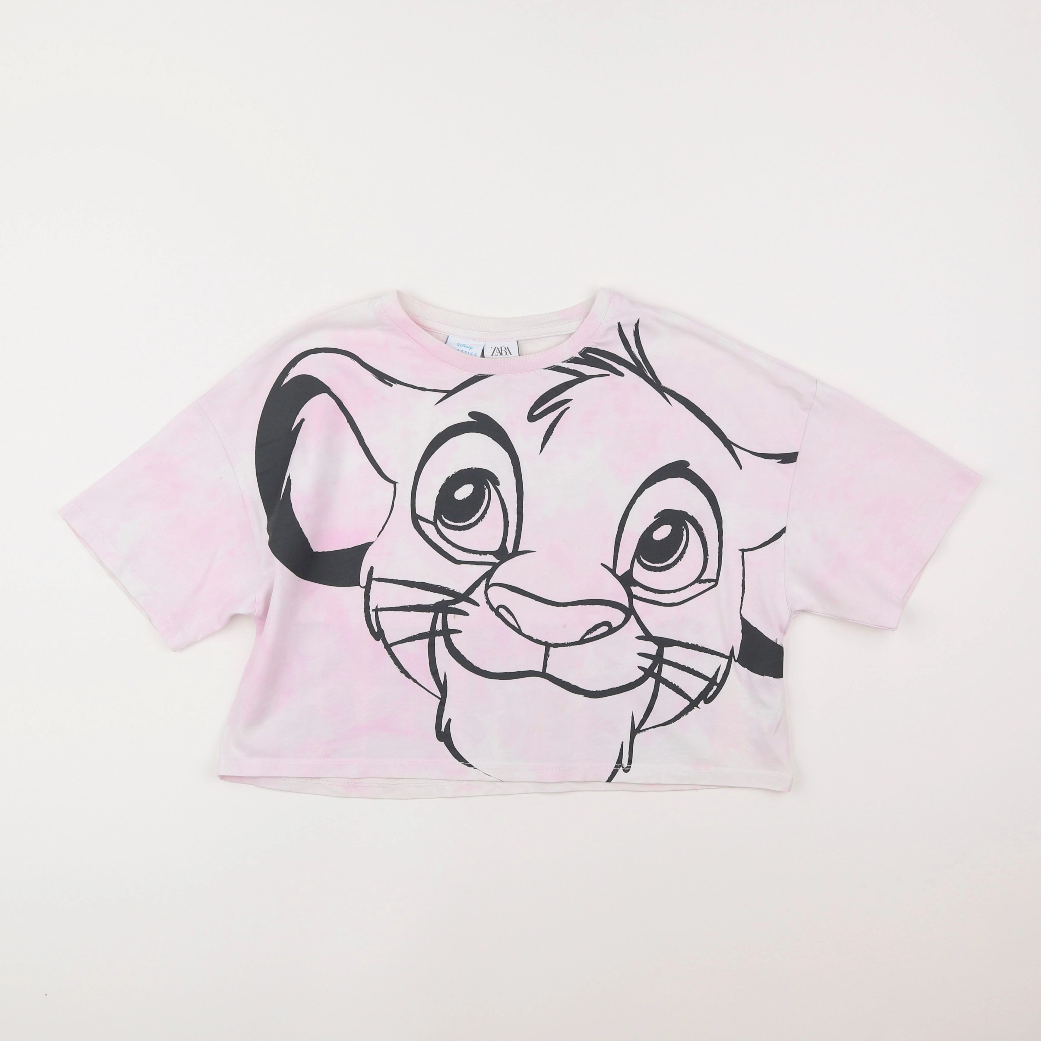 Zara - tee-shirt rose - 11/12 ans