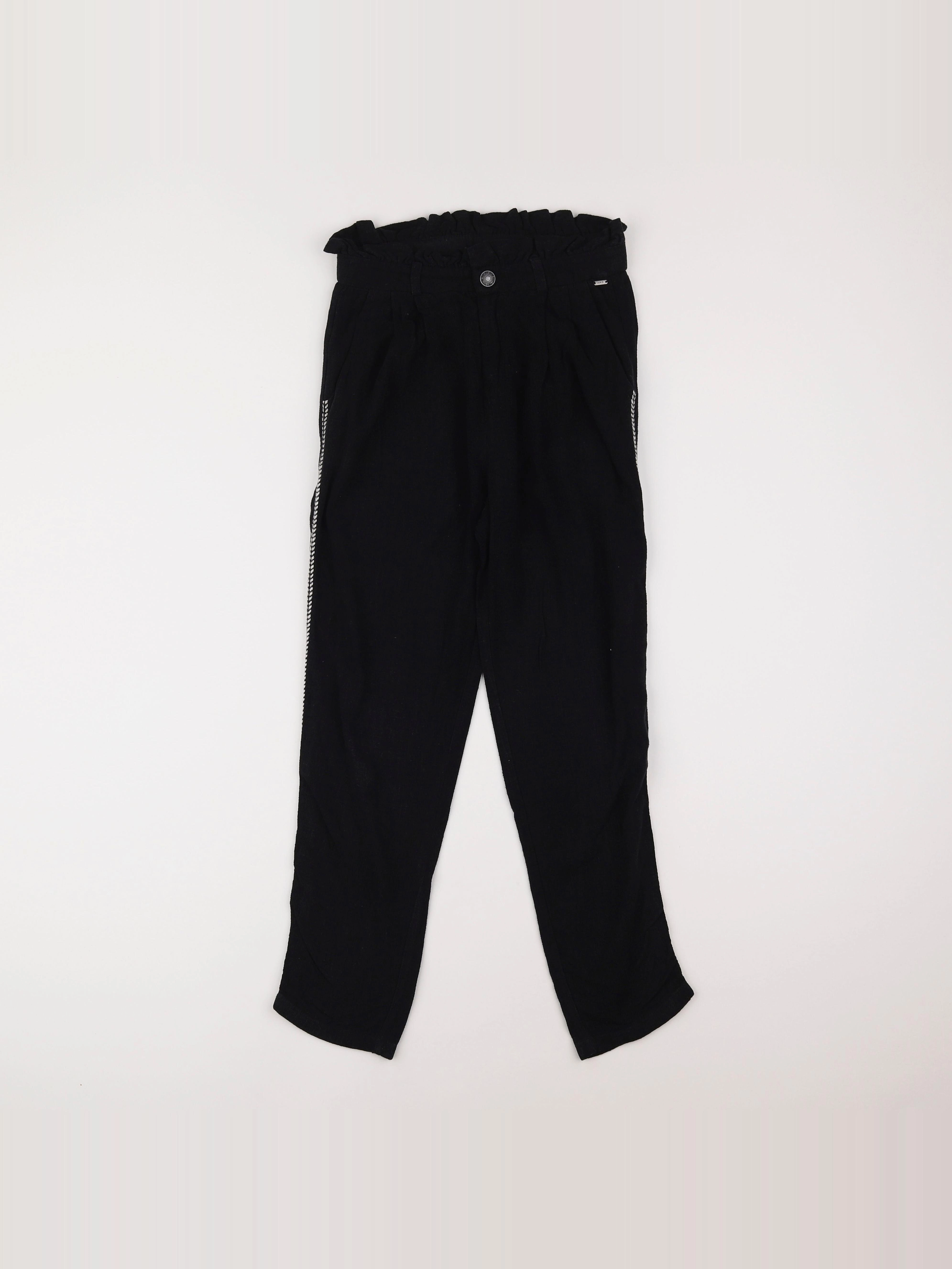 IKKS - pantalon noir - 10 ans