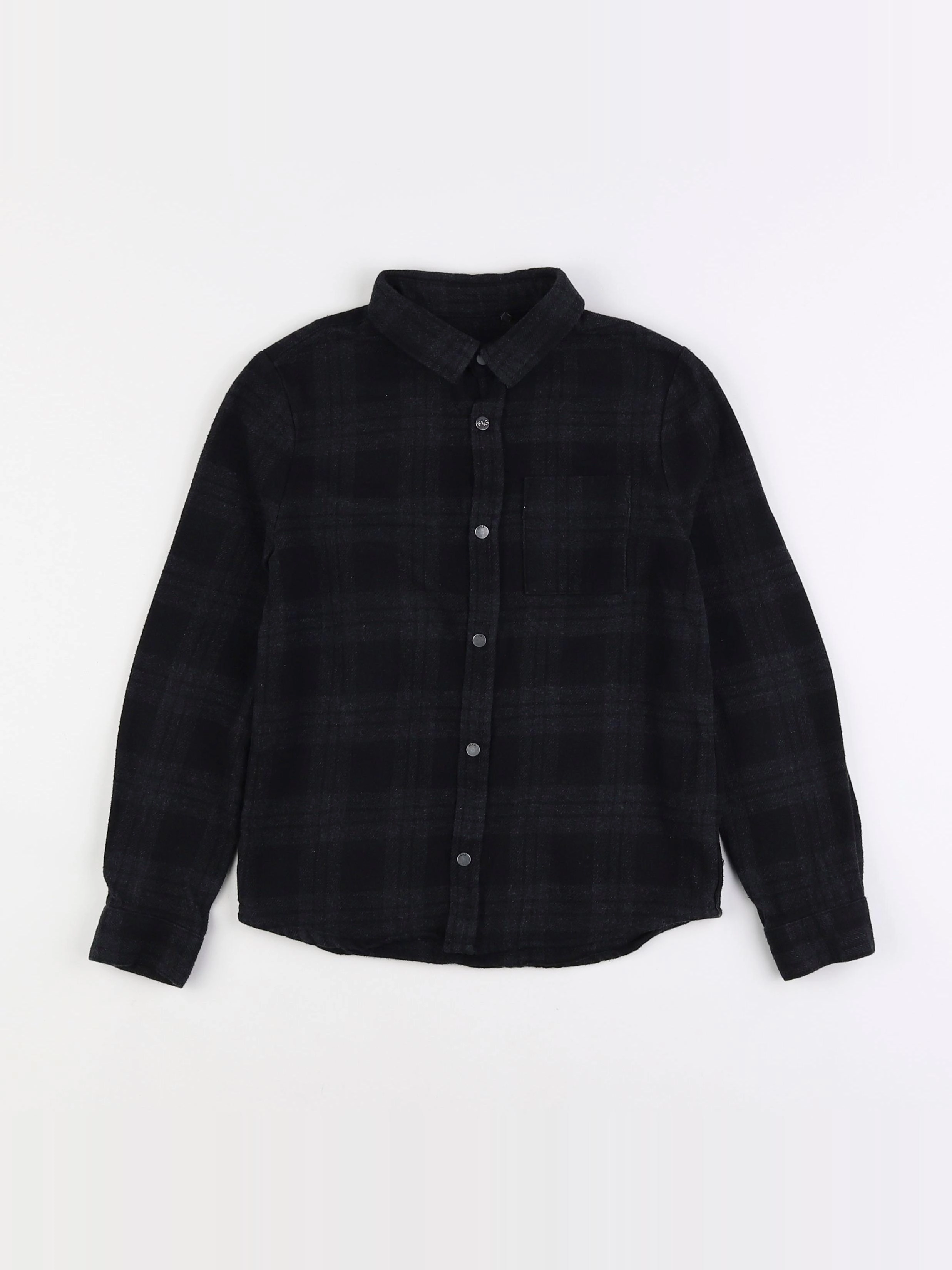 IKKS - chemise noir - 8 ans