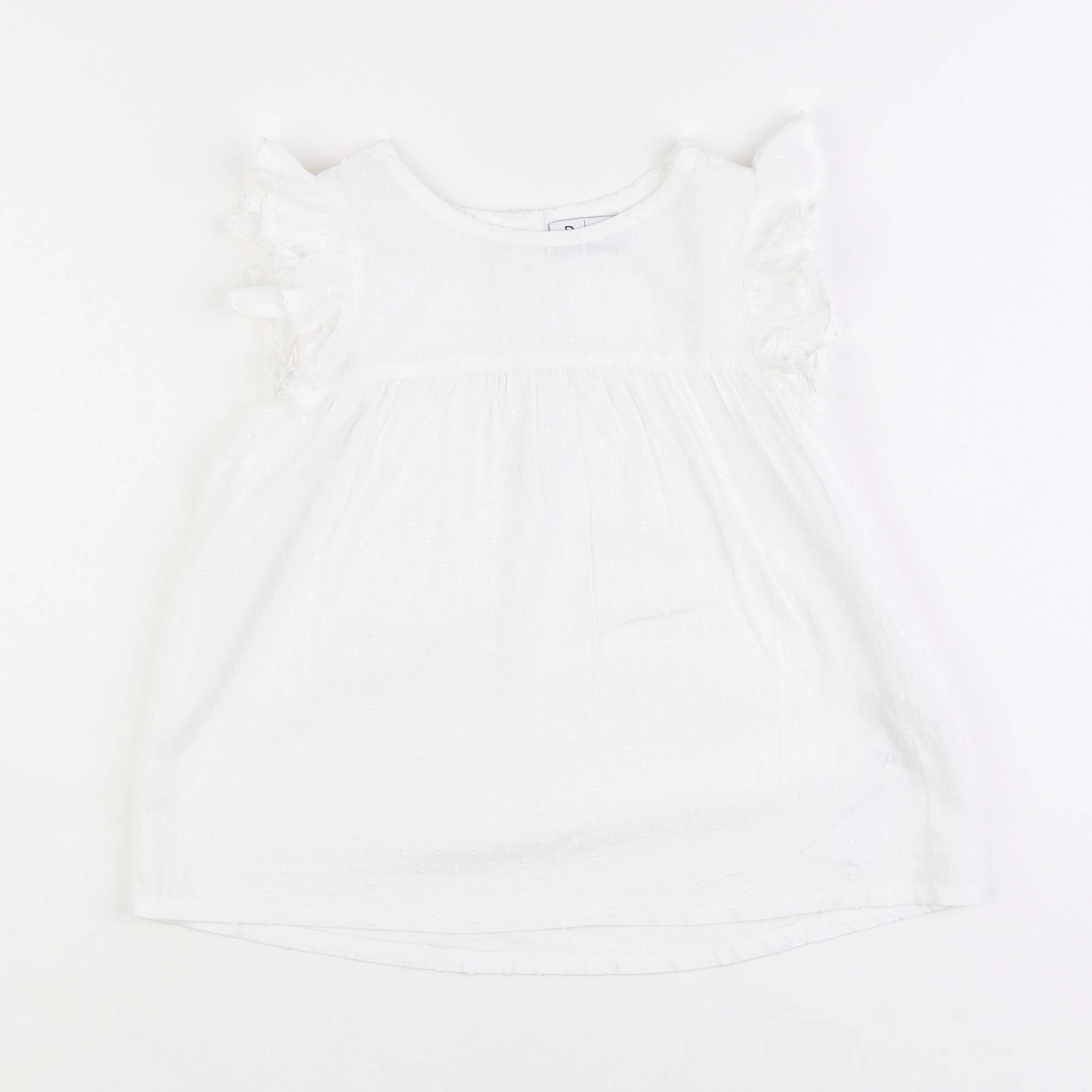 La Redoute - blouse blanc - 4 ans